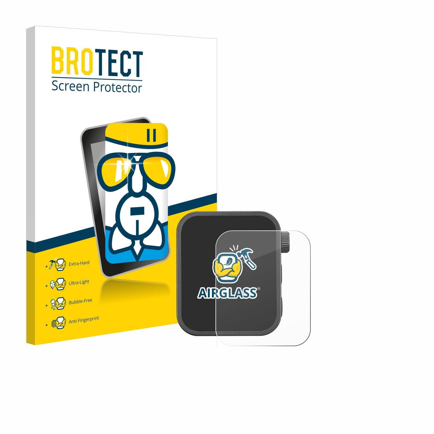 BROTECT AirGlass Glas Panzer-Folie für Godox X3 - Schutzglas