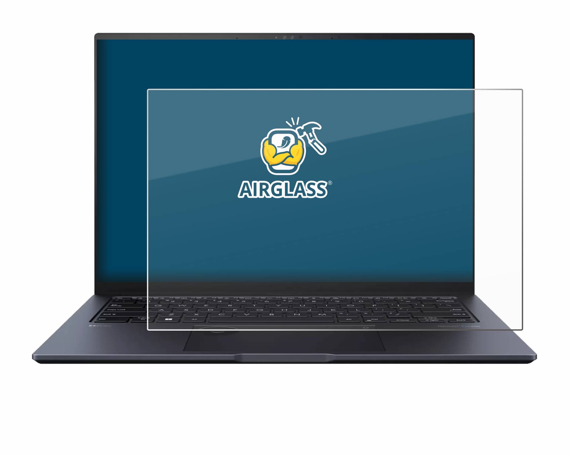 BROTECT AirGlass Glas Panzer-Folie für ASUS ZenBook Pro 14 UX6404V - Schutzglas