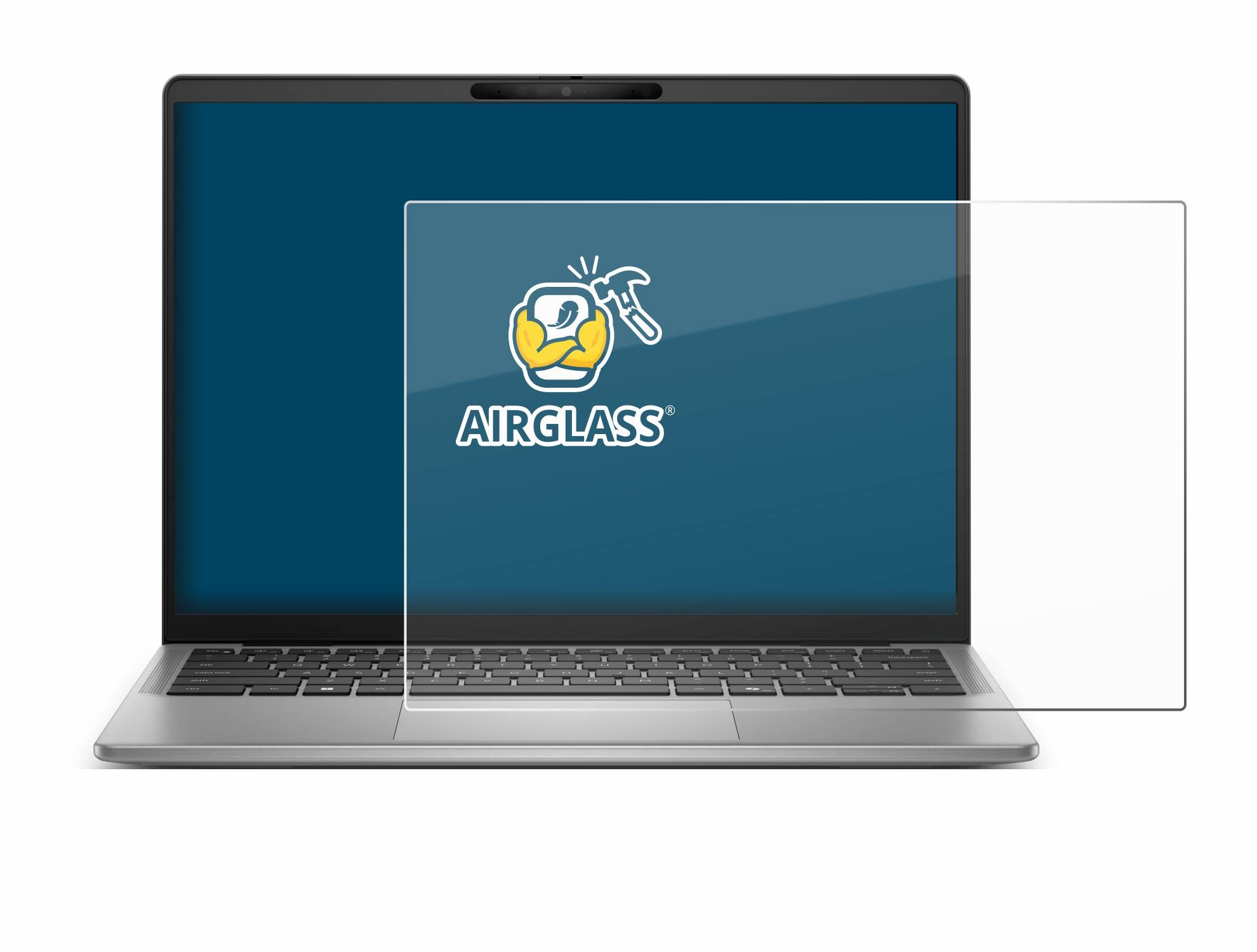 BROTECT AirGlass Glas Panzer-Folie für Dell Latitude 7455 Laptop - Schutzglas