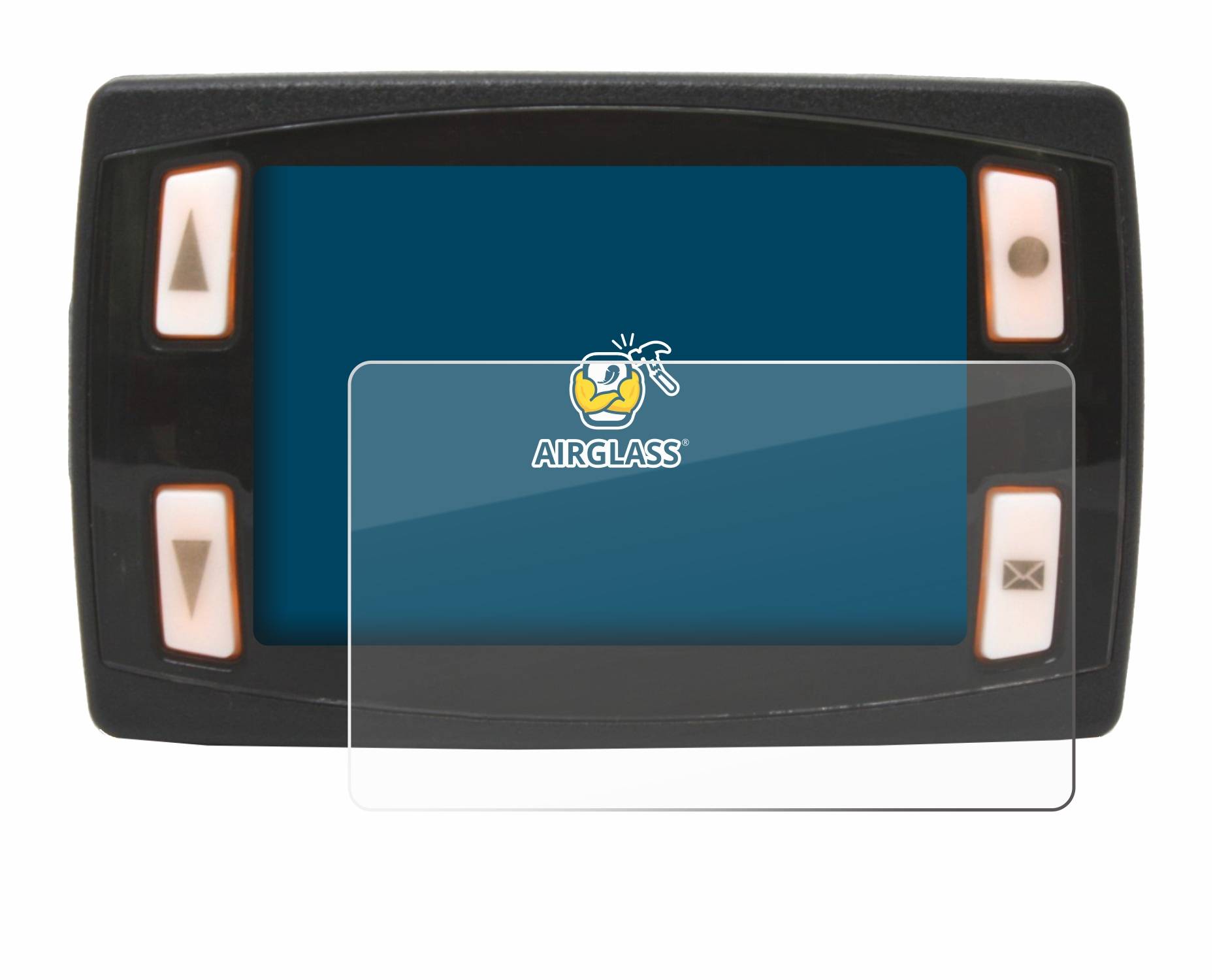 BROTECT AirGlass Glas Panzer-Folie für Oelmann Viper LX8 - Schutzglas