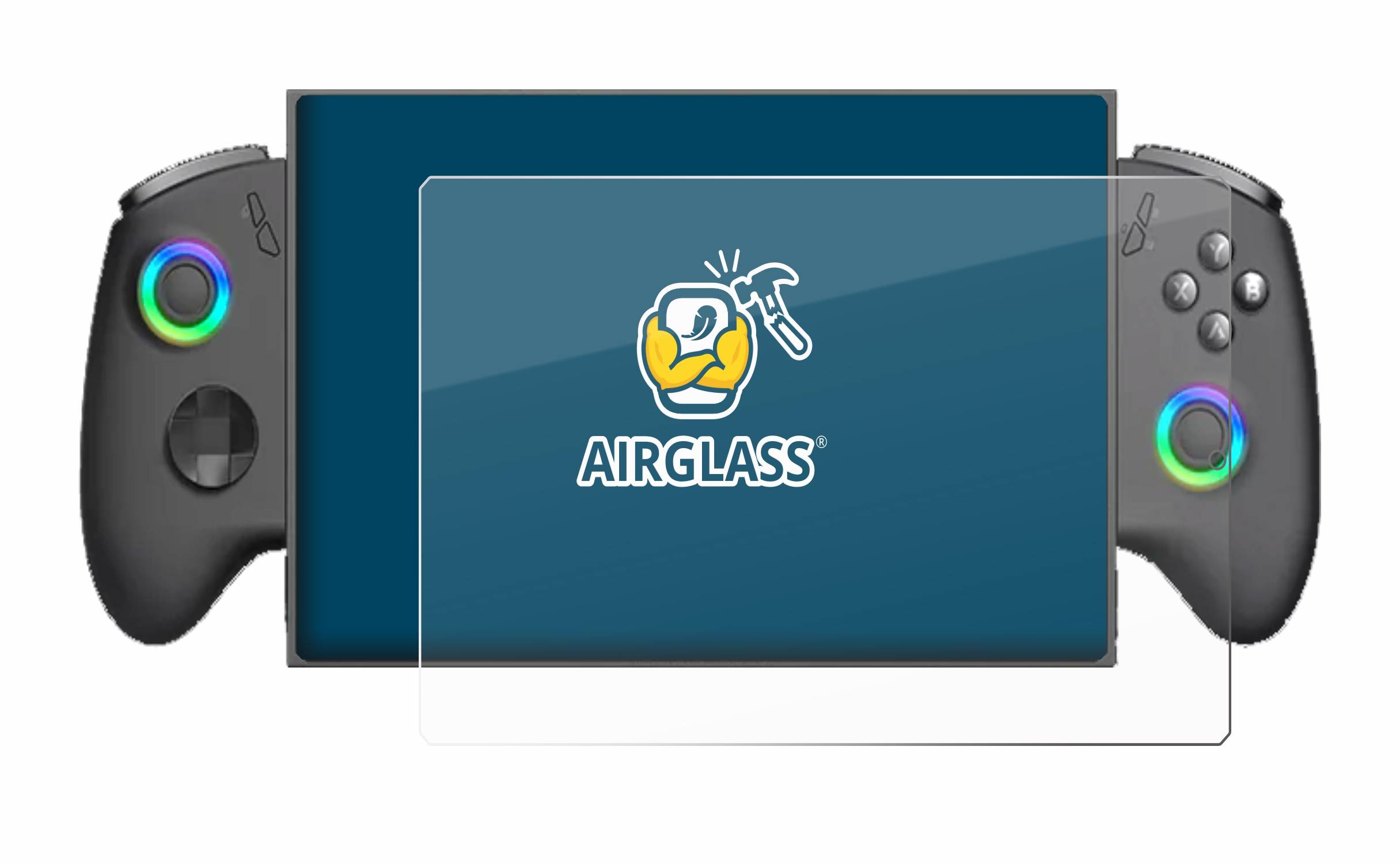 BROTECT AirGlass Glas Panzer-Folie für OneXPlayer X1 Mini - Schutzglas