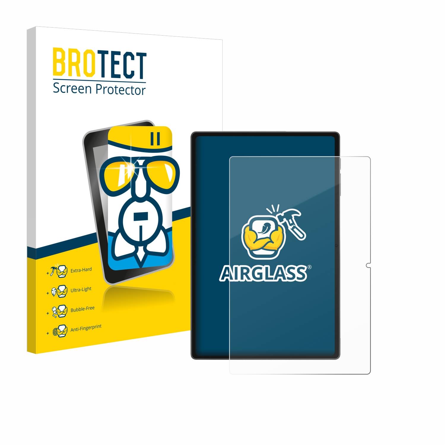BROTECT AirGlass Glas Panzer-Folie für SGIN T12 10.51 - Schutzglas