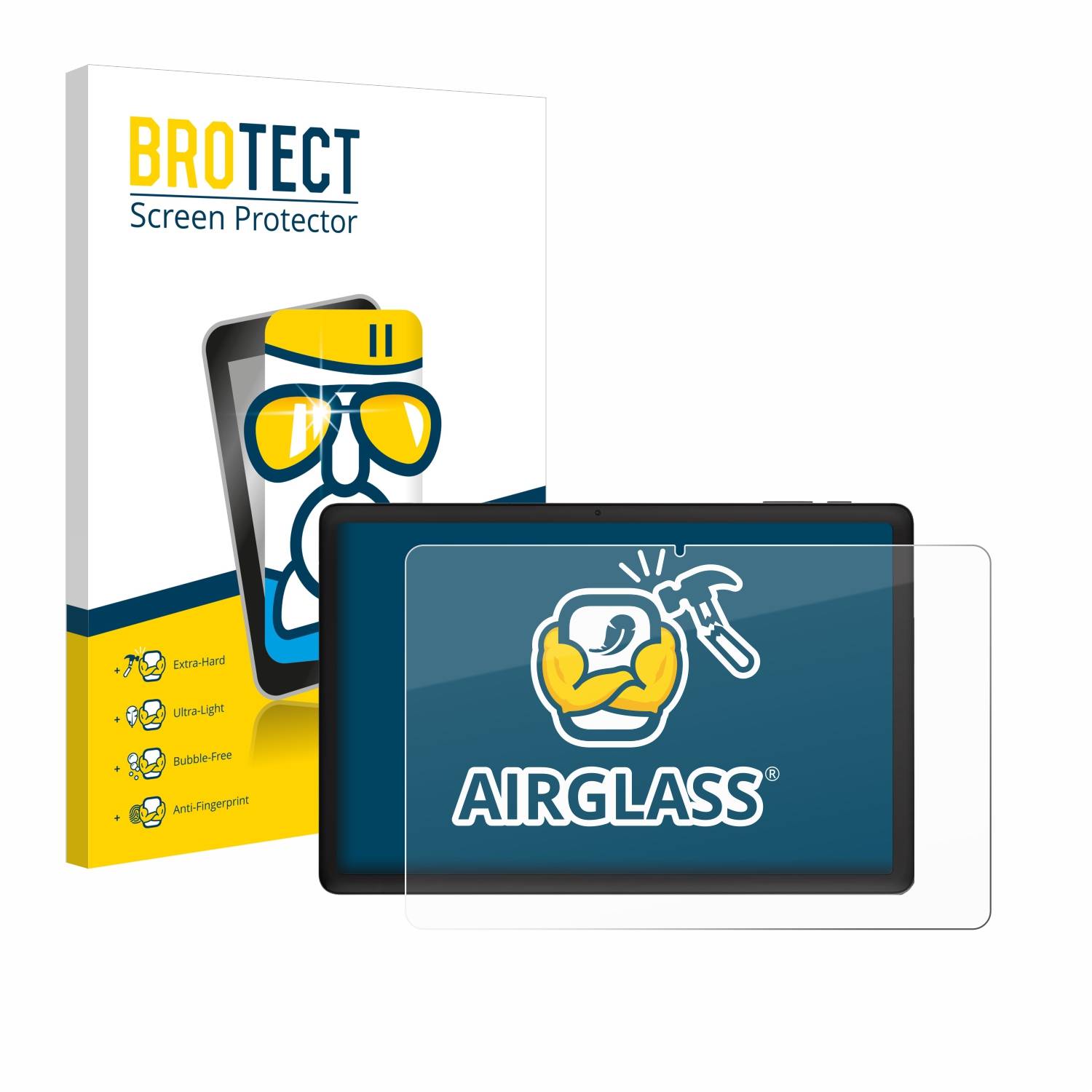 BROTECT AirGlass Glas Panzer-Folie für Hotwav Pad 11 - Schutzglas