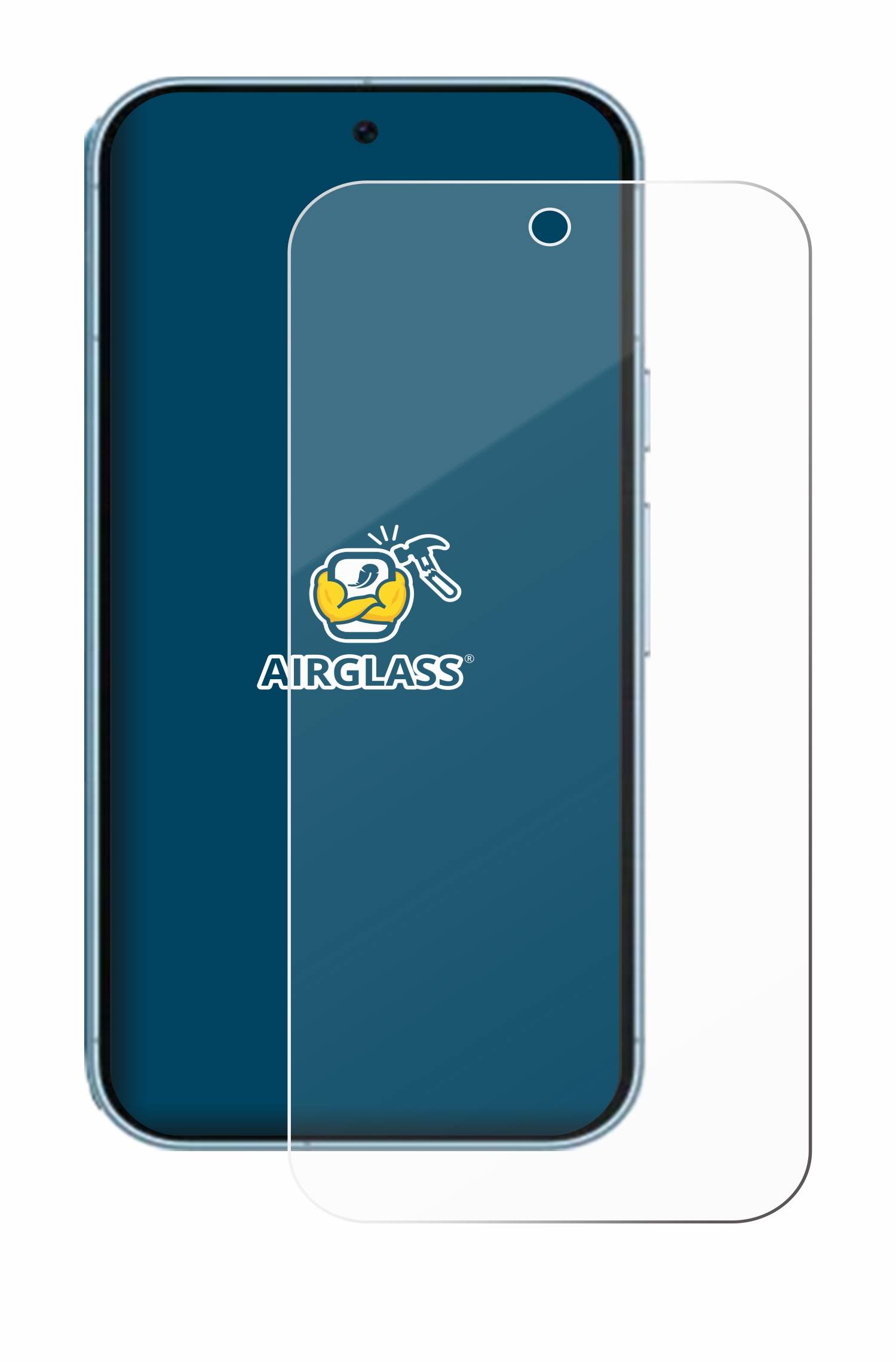 BROTECT AirGlass Glas Panzer-Folie für Google Pixel 9 - Schutzglas