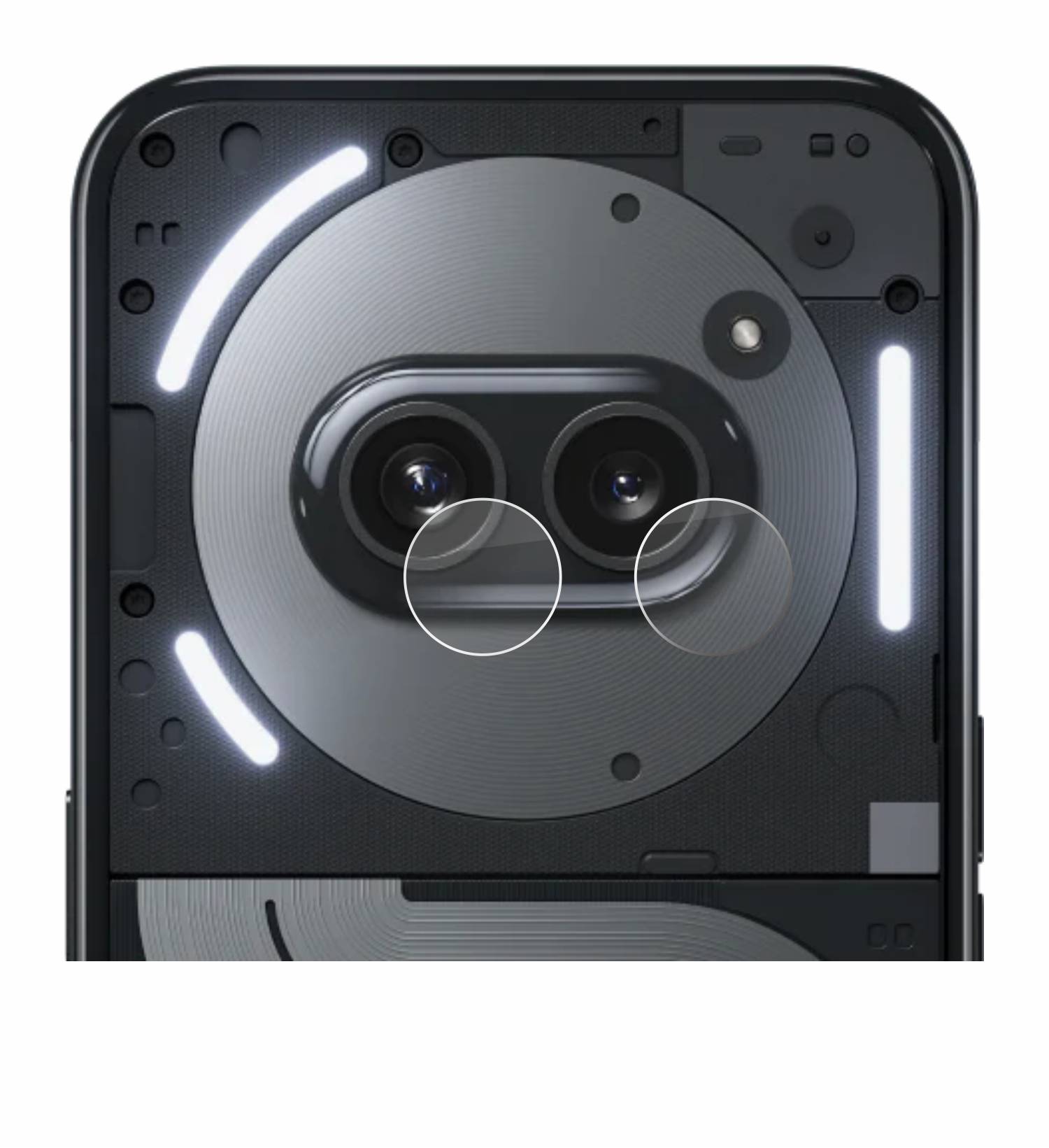 BROTECT AirGlass Glas Panzer-Folie für Nothing Phone (2a) Plus (NUR Kameraschutz) - Schutzglas