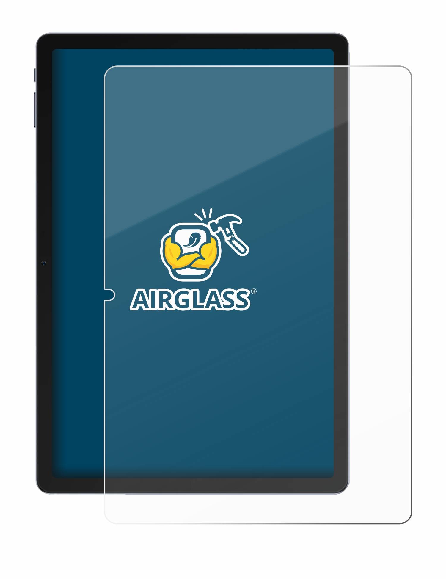 BROTECT AirGlass Glas Panzer-Folie für Ulefone Tab A11 - Schutzglas