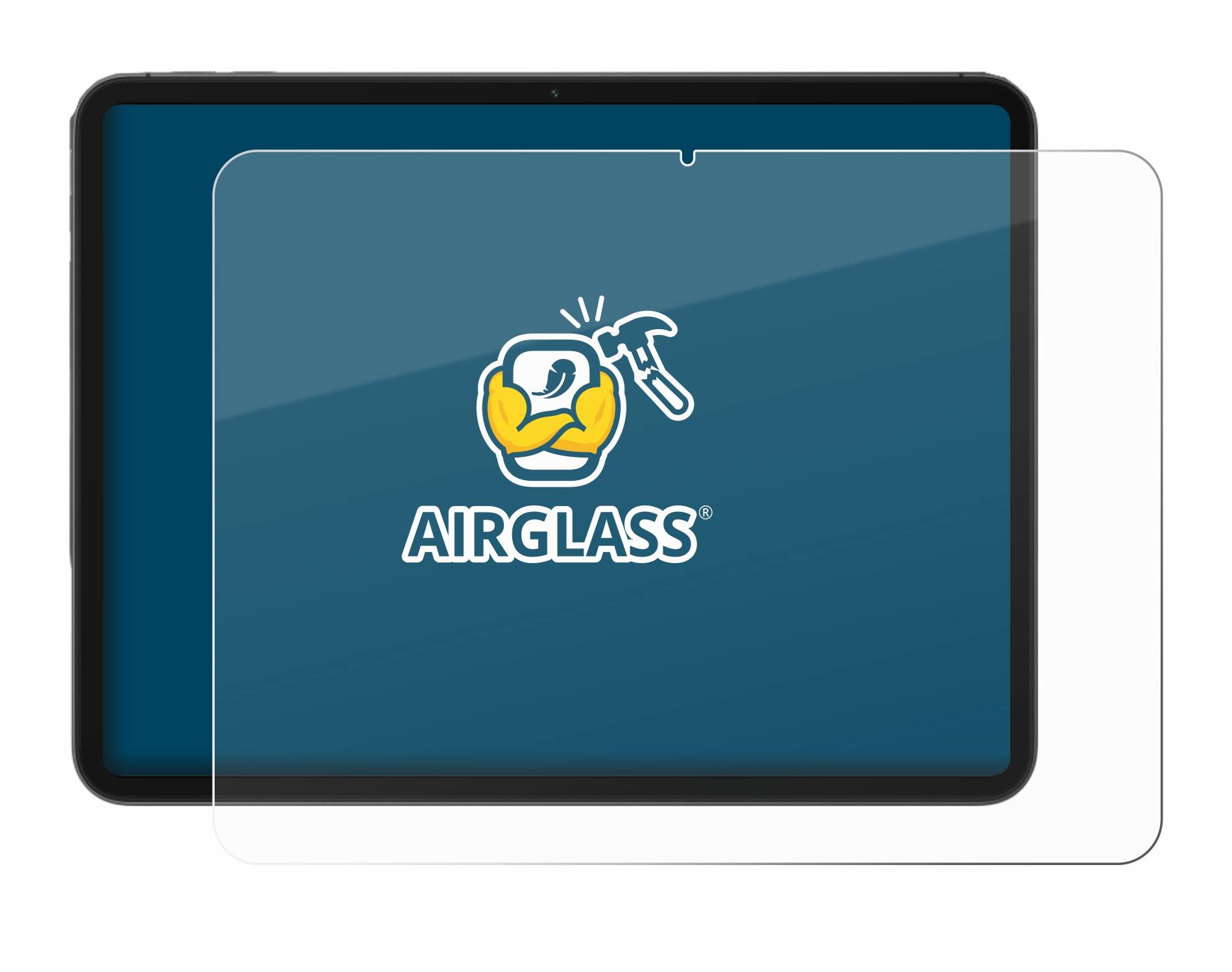 BROTECT AirGlass Glas Panzer-Folie für Oppo Pad Neo LTE - Schutzglas
