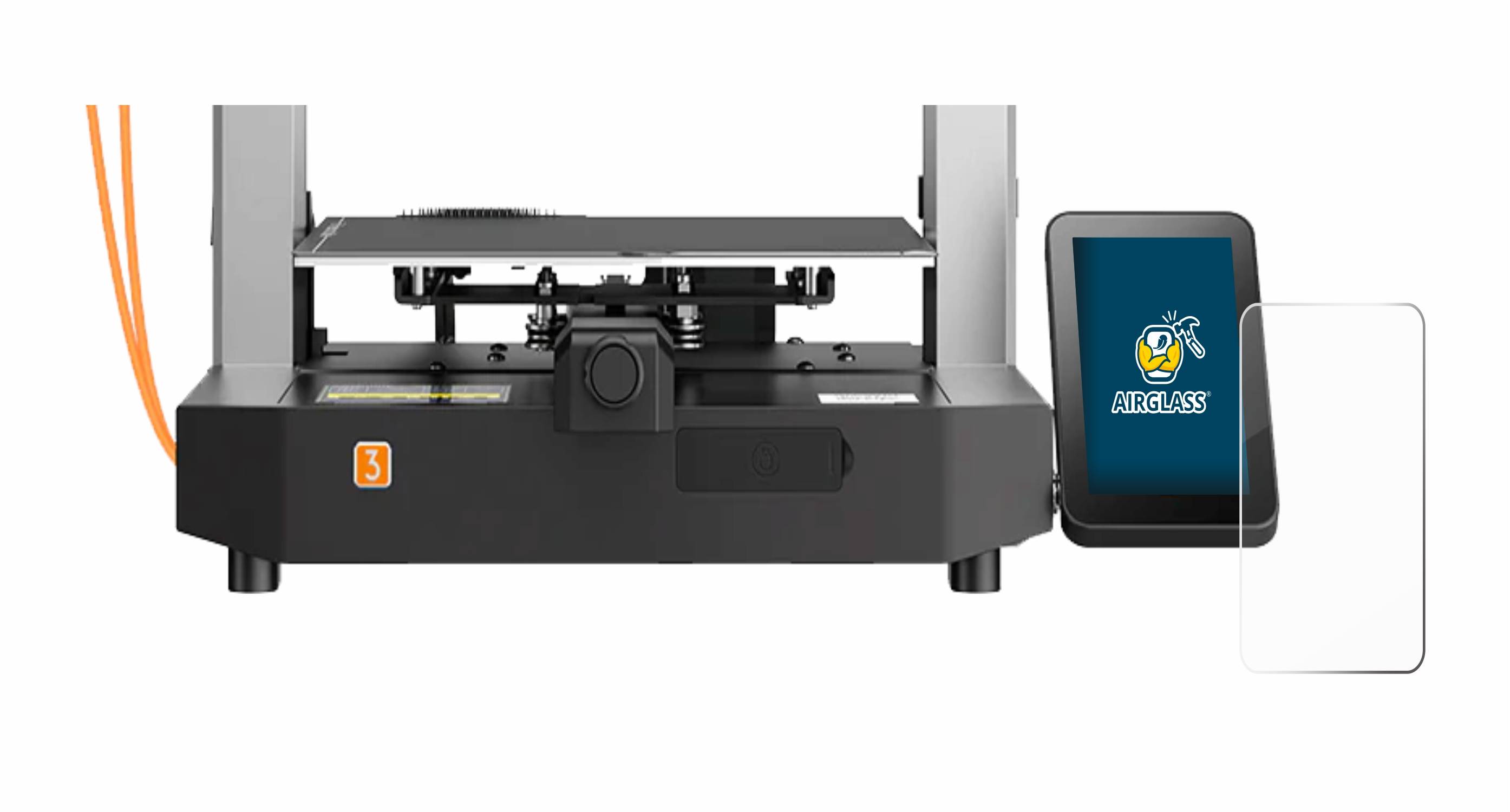 BROTECT AirGlass Glas Panzer-Folie für Anycubic Kobra 3 - Schutzglas