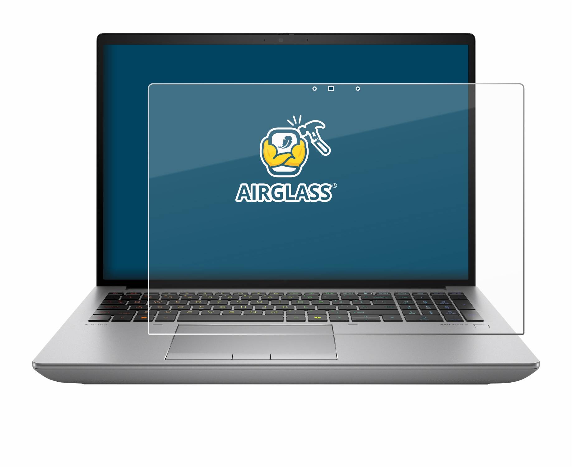 BROTECT AirGlass Glas Panzer-Folie für HP ZBook Fury 16 G11 - Schutzglas