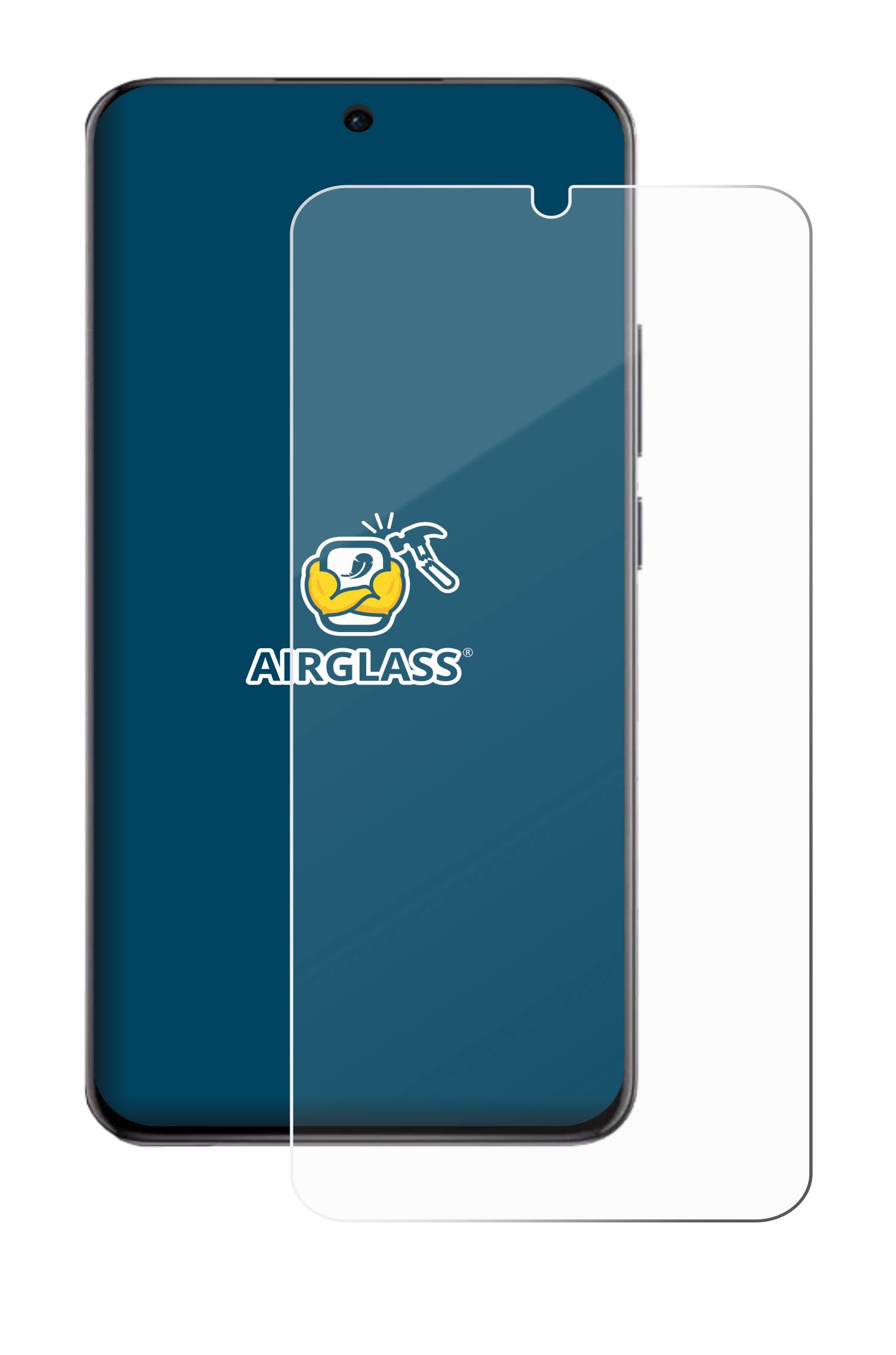 BROTECT AirGlass Glas Panzer-Folie für Oppo Reno 12 Pro - Schutzglas