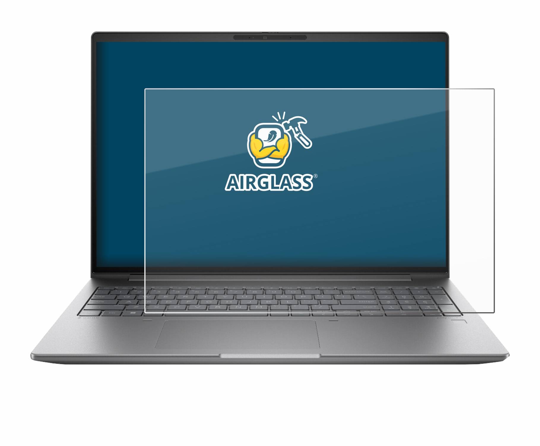 BROTECT AirGlass Glas Panzer-Folie für HP Zbook Power 15 G11 - Schutzglas