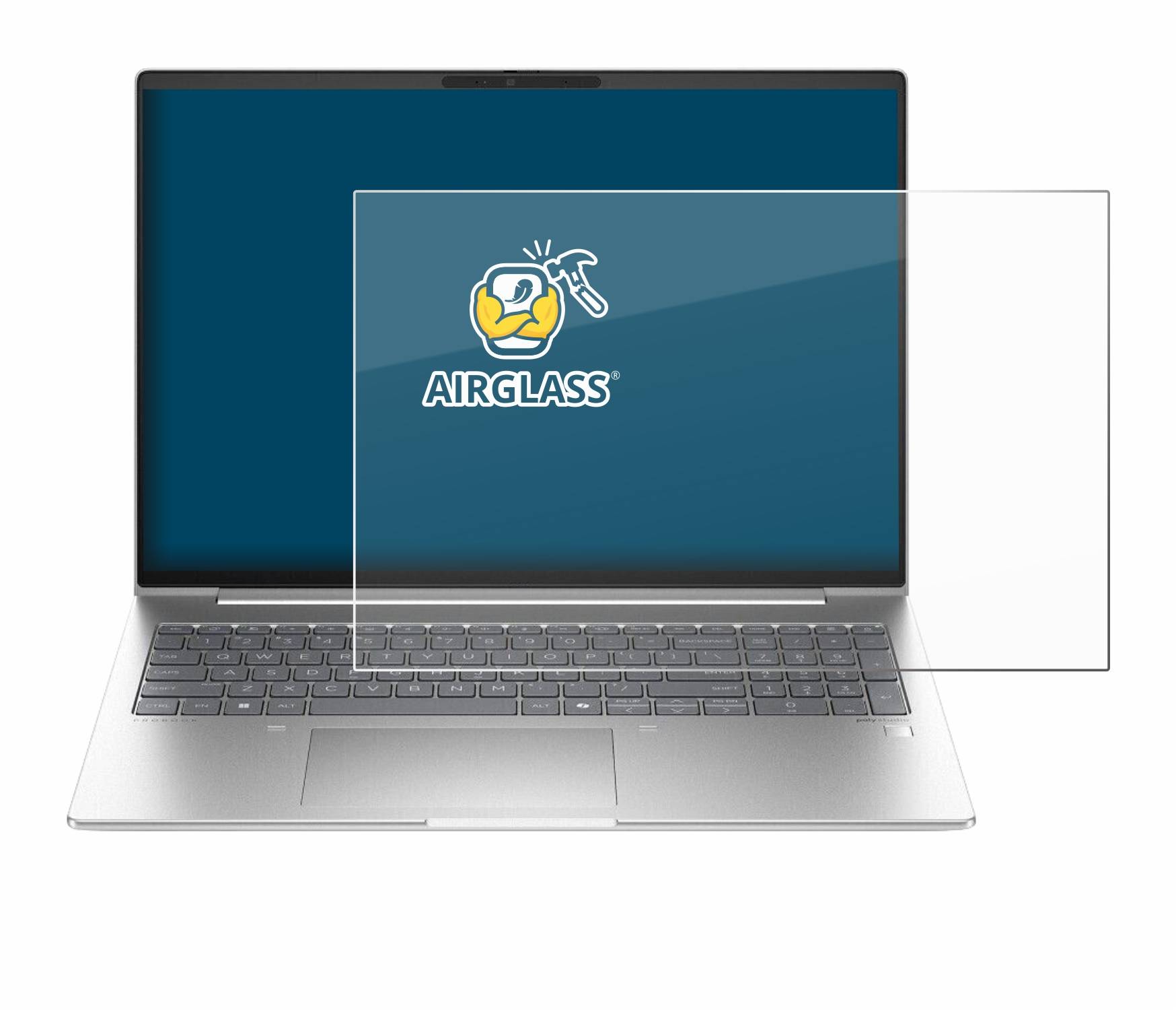 BROTECT AirGlass Glas Panzer-Folie für HP ProBook 460 G11 - Schutzglas