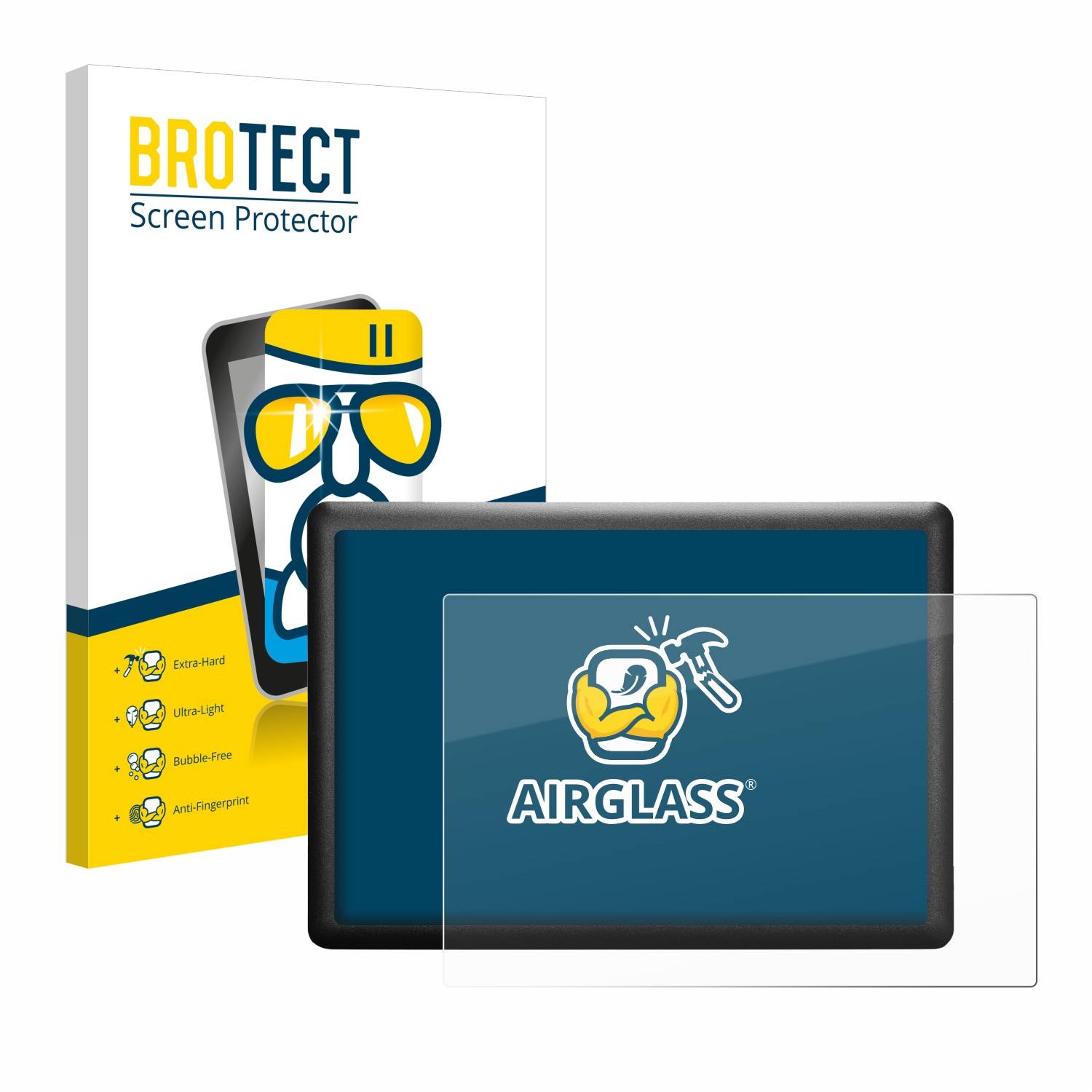 BROTECT AirGlass Glas Panzer-Folie für Wacom One S CTL-472-S - Schutzglas