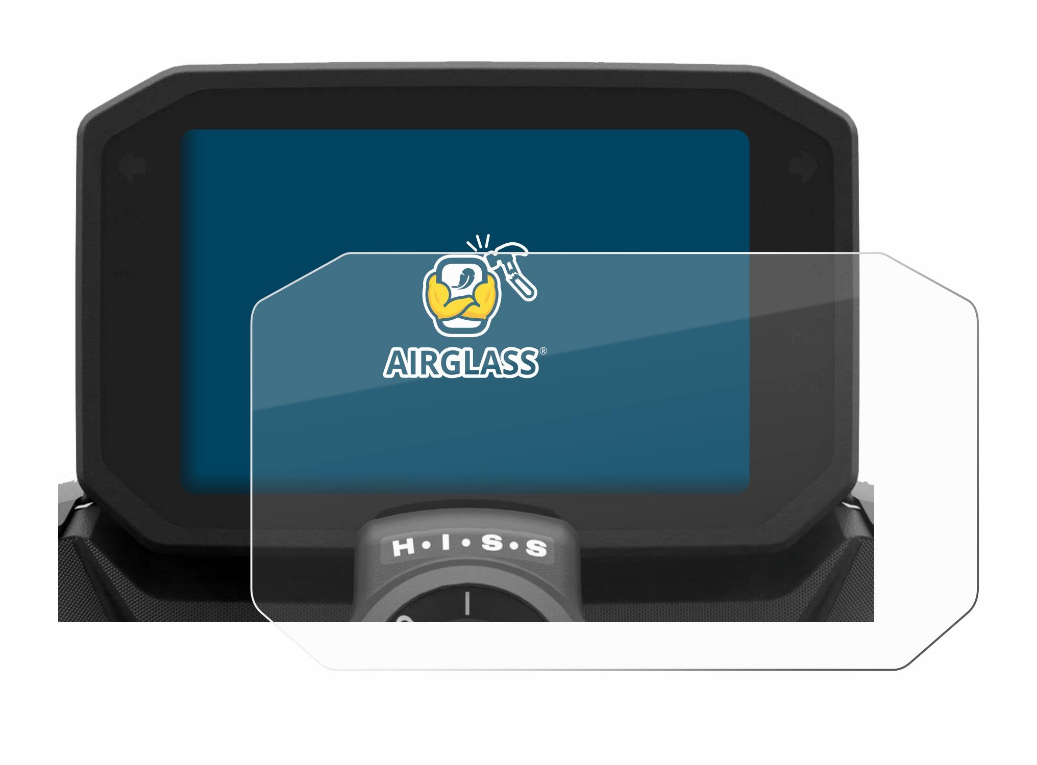 BROTECT AirGlass Glas Panzer-Folie für Honda Hornet CB 750 - Schutzglas