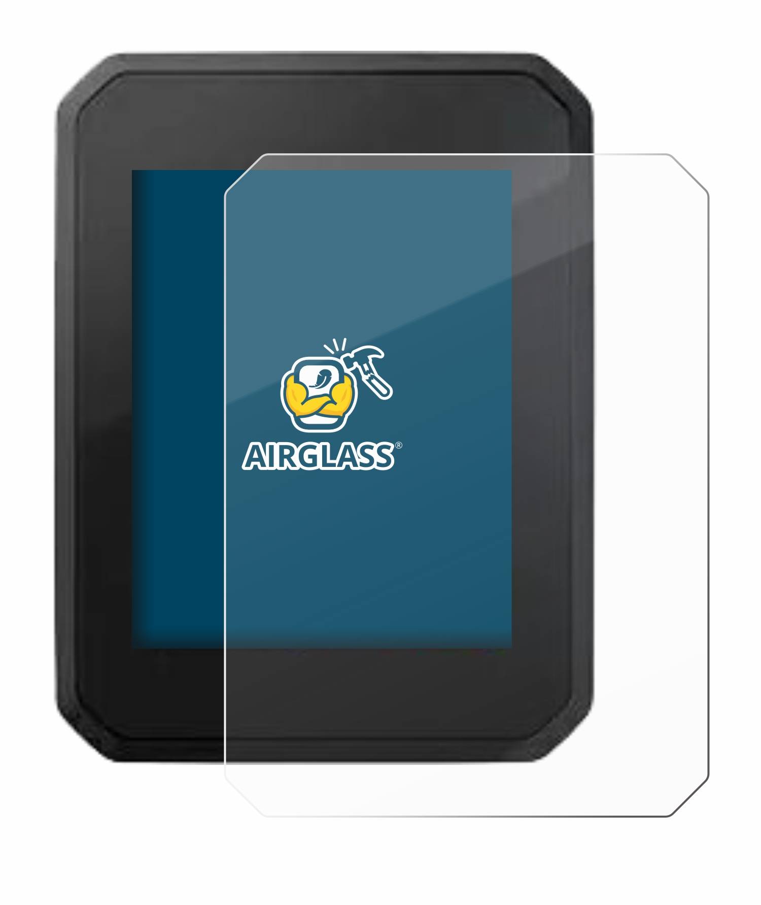 BROTECT AirGlass Glas Panzer-Folie für FIT Display Compact 2.0 - Schutzglas
