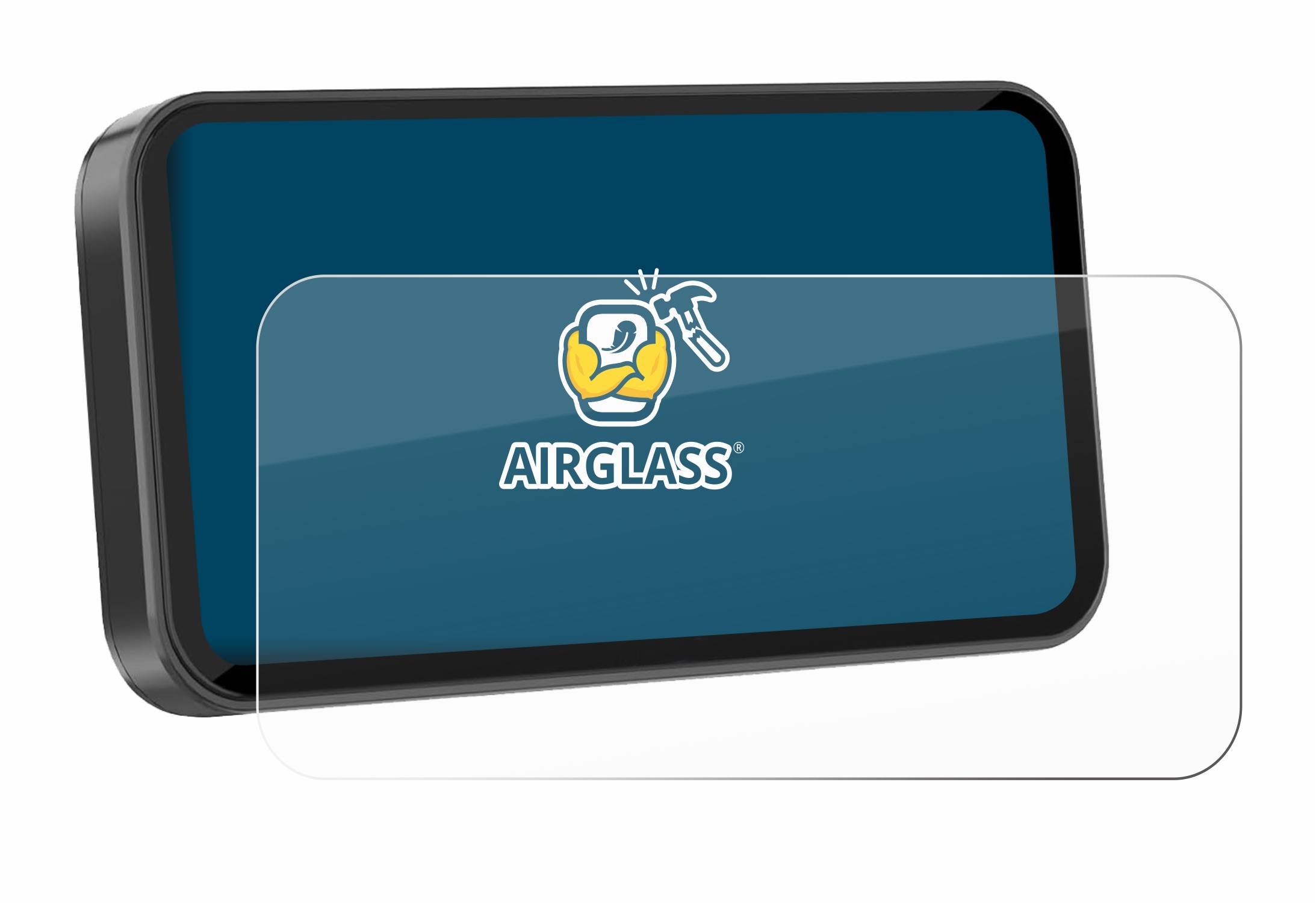 BROTECT AirGlass Glas Panzer-Folie für Carpuride W603D 6.3 - Schutzglas
