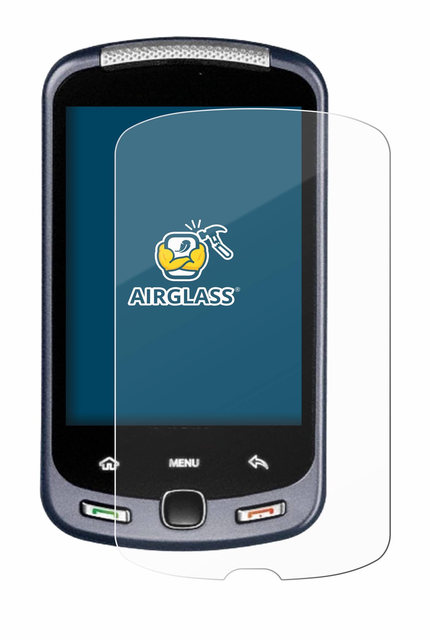 BROTECT AirGlass Glas Panzer-Folie für Samsung M900 Moment - Schutzglas