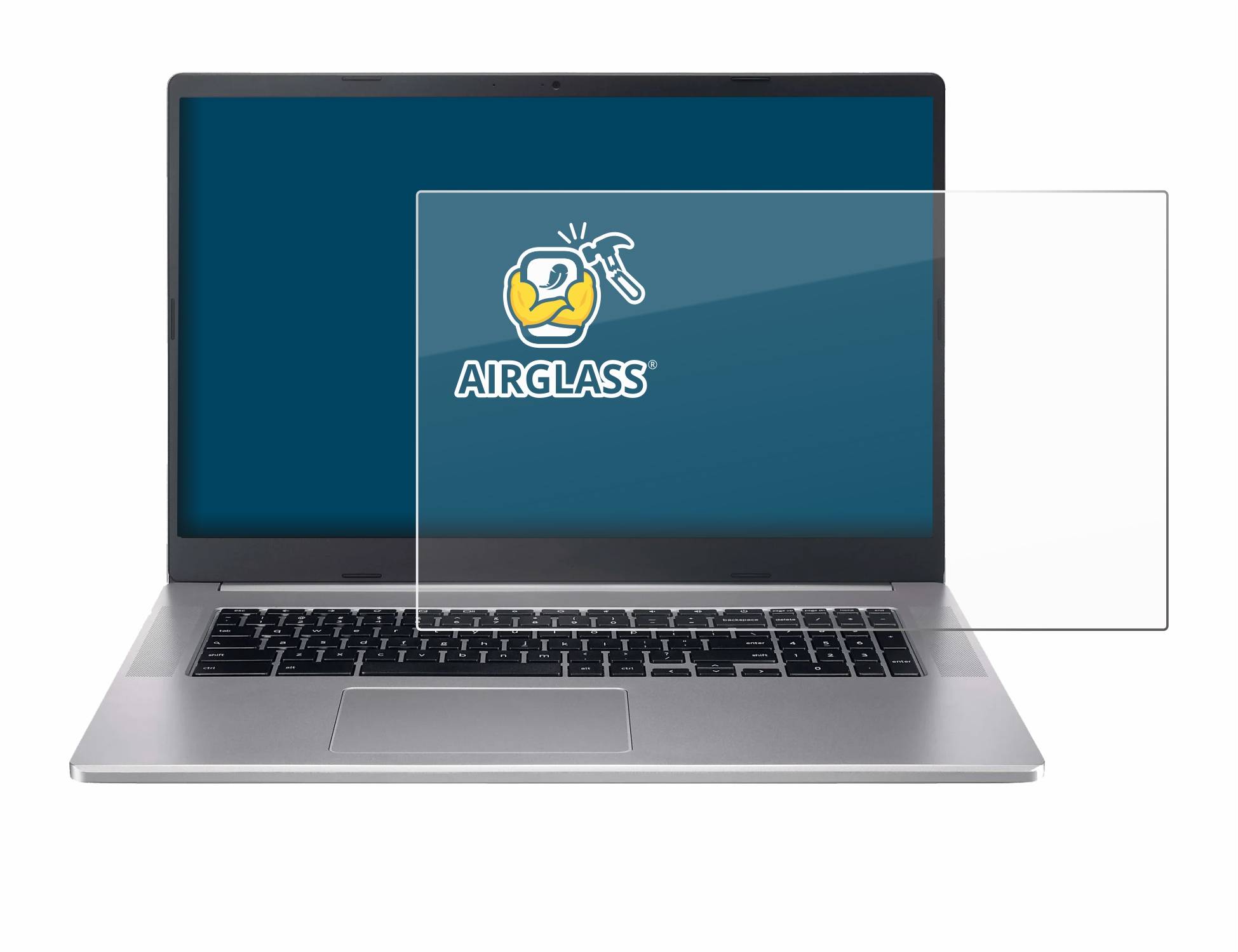 BROTECT AirGlass Glas Panzer-Folie für Acer Chromebook 317 - Schutzglas
