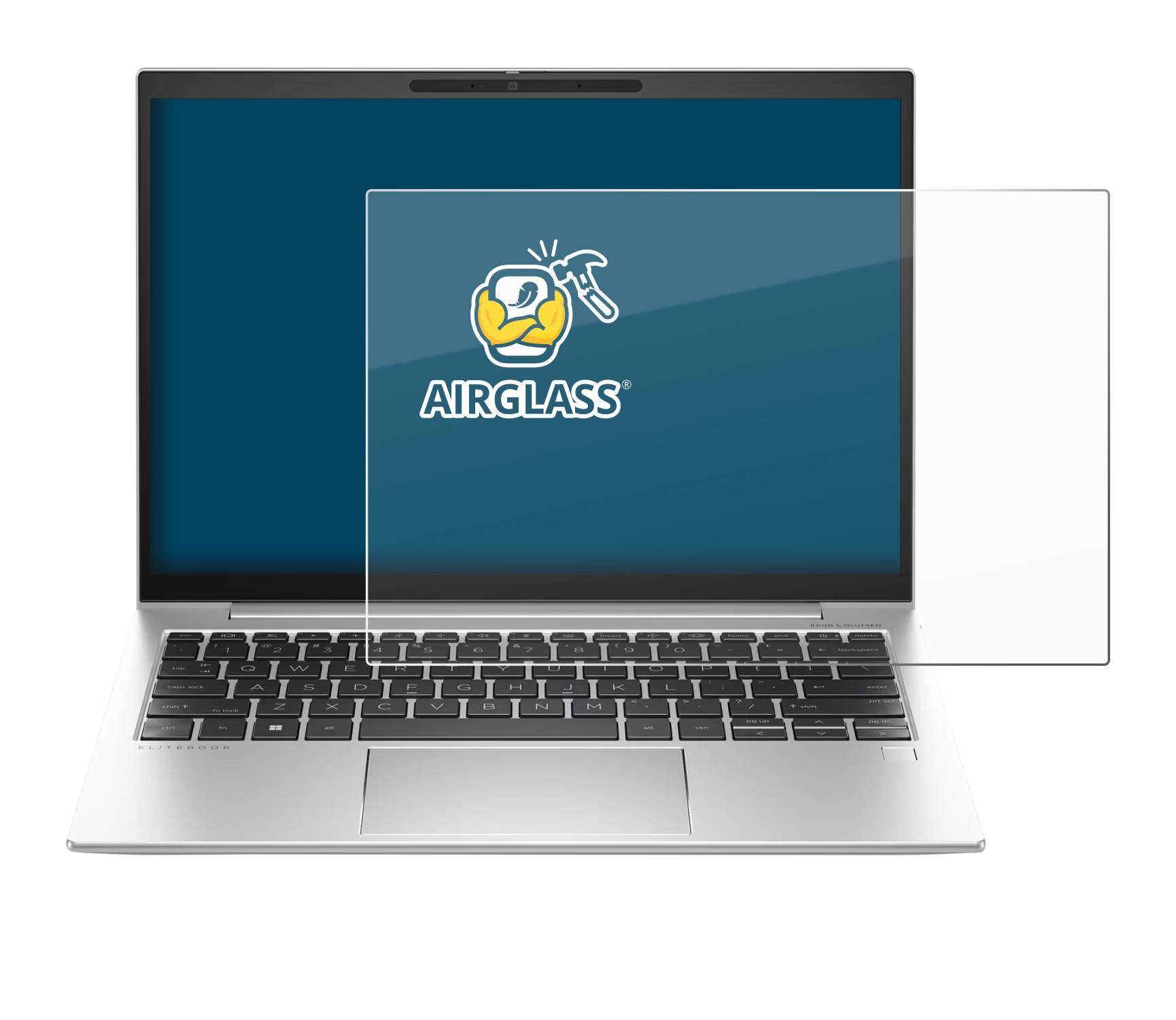 BROTECT AirGlass Glas Panzer-Folie für HP EliteBook 830 G11 - Schutzglas