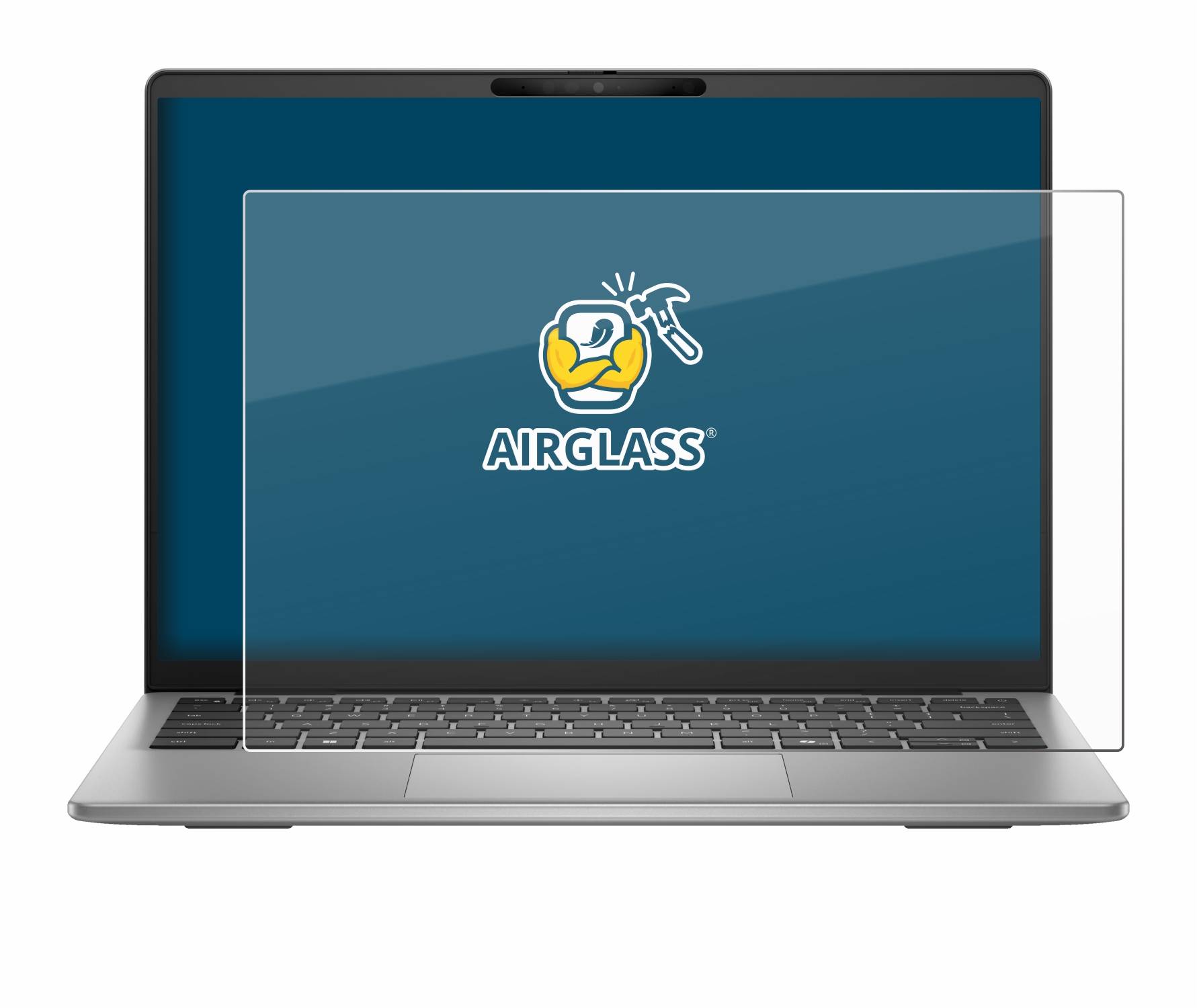 BROTECT AirGlass Glas Panzer-Folie für Dell Latitude 5455 Laptop - Schutzglas