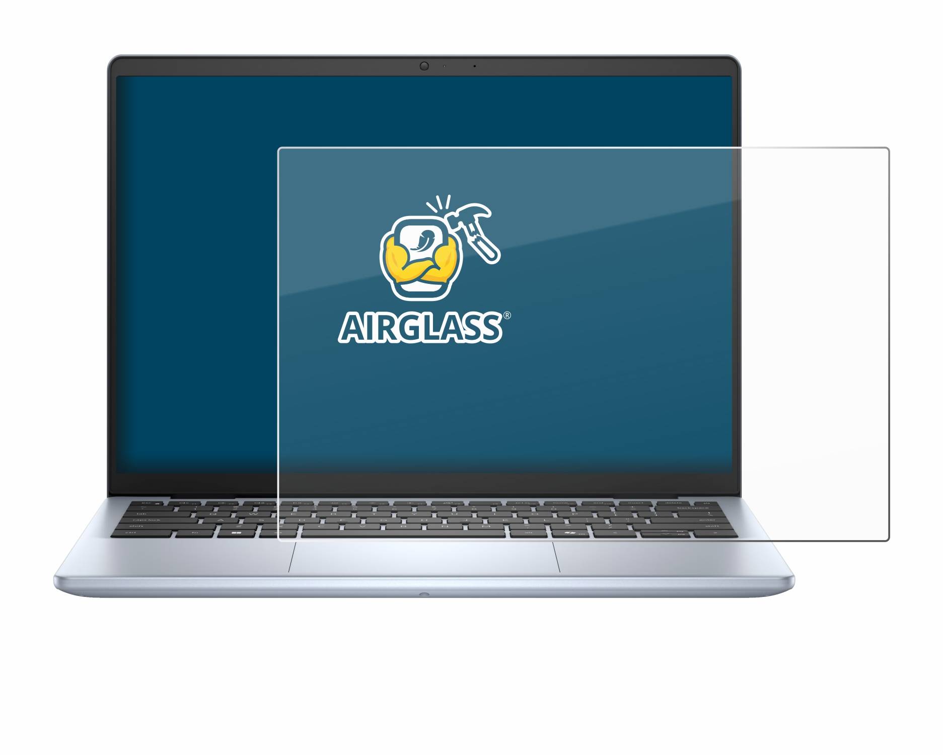 BROTECT AirGlass Glas Panzer-Folie für Dell Inspiron 14 5440 Laptop - Schutzglas