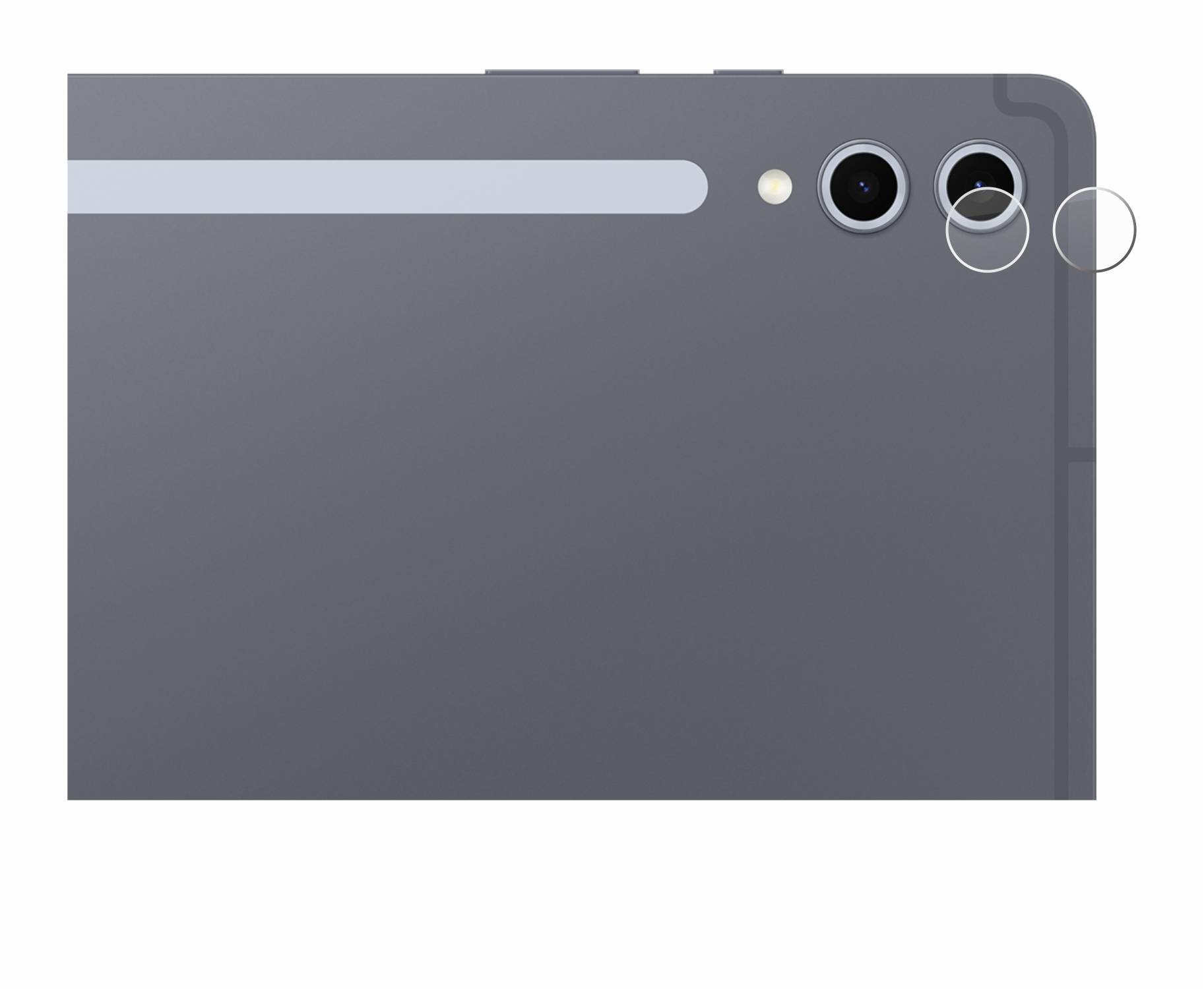 BROTECT AirGlass Glas Panzer-Folie für Samsung Galaxy Tab S10 Plus WiFi (NUR Kameraschutz) - Schutzglas