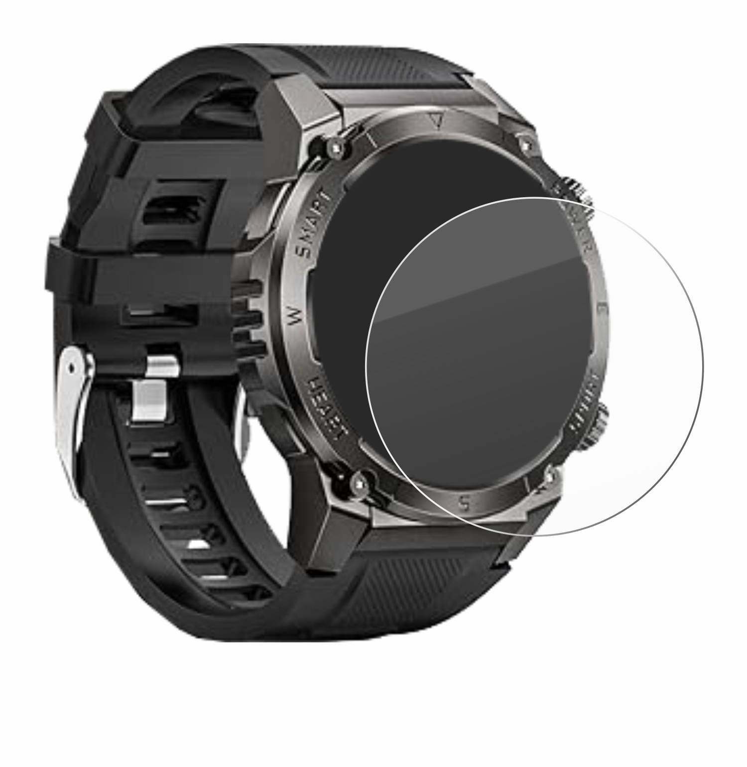 upscreen Hybrid Glas Panzer-Folie für Dekelife G55 1.46