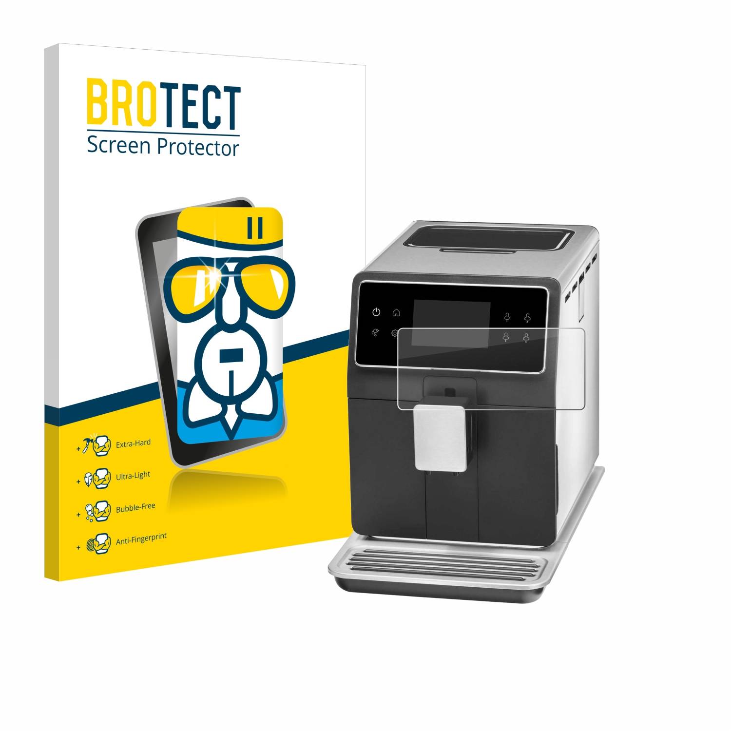 BROTECT AirGlass Glas Panzer-Folie für WMF Perfection 880L - Schutzglas