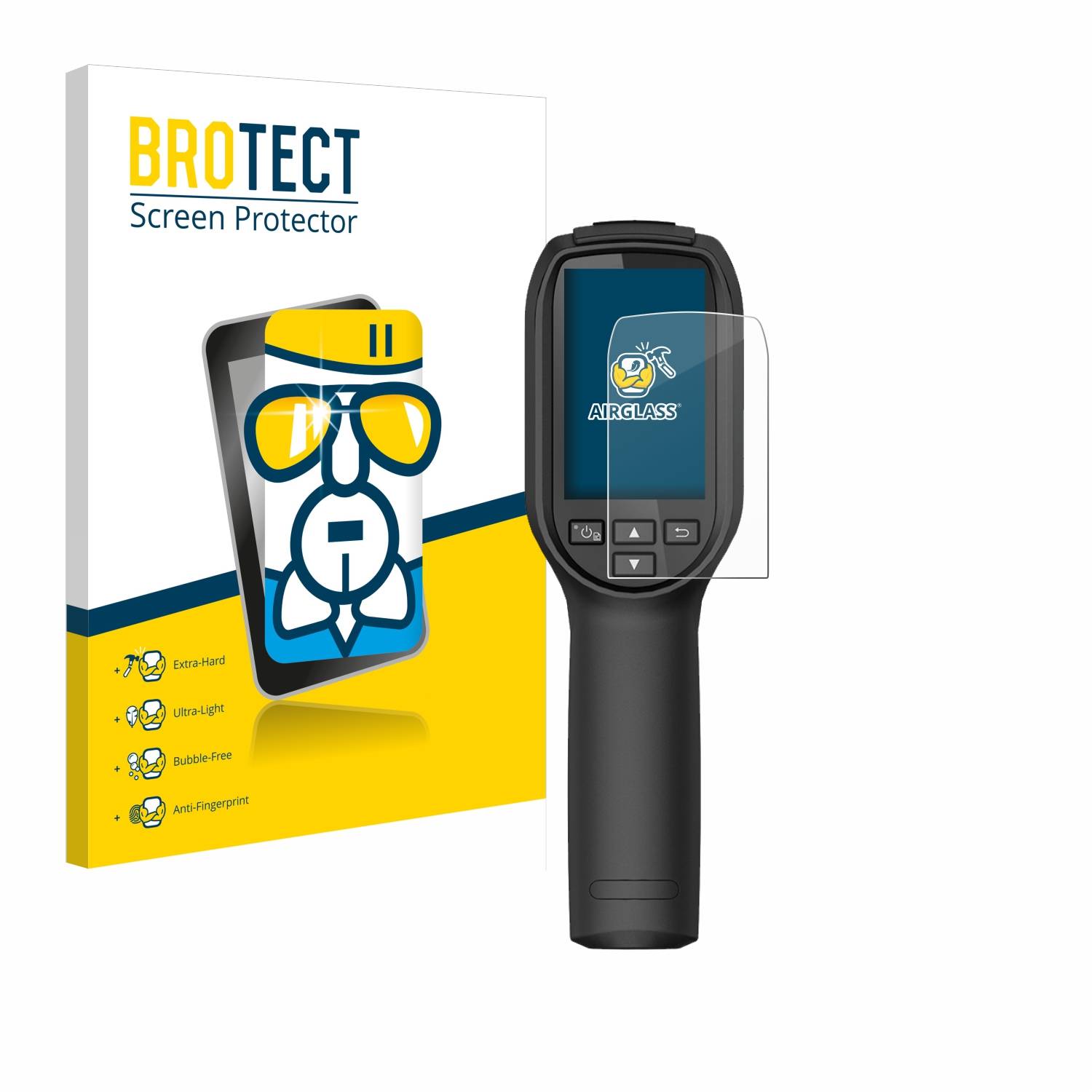 BROTECT AirGlass Glas Panzer-Folie für Hikmicro Eco / V - Schutzglas