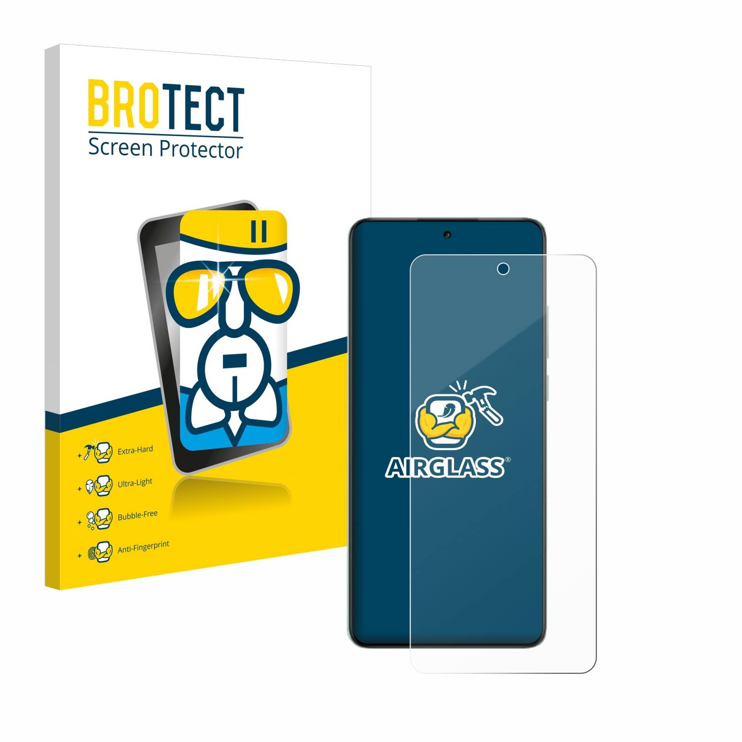 BROTECT AirGlass Glas Panzer-Folie für Oppo K12 Plus - Schutzglas