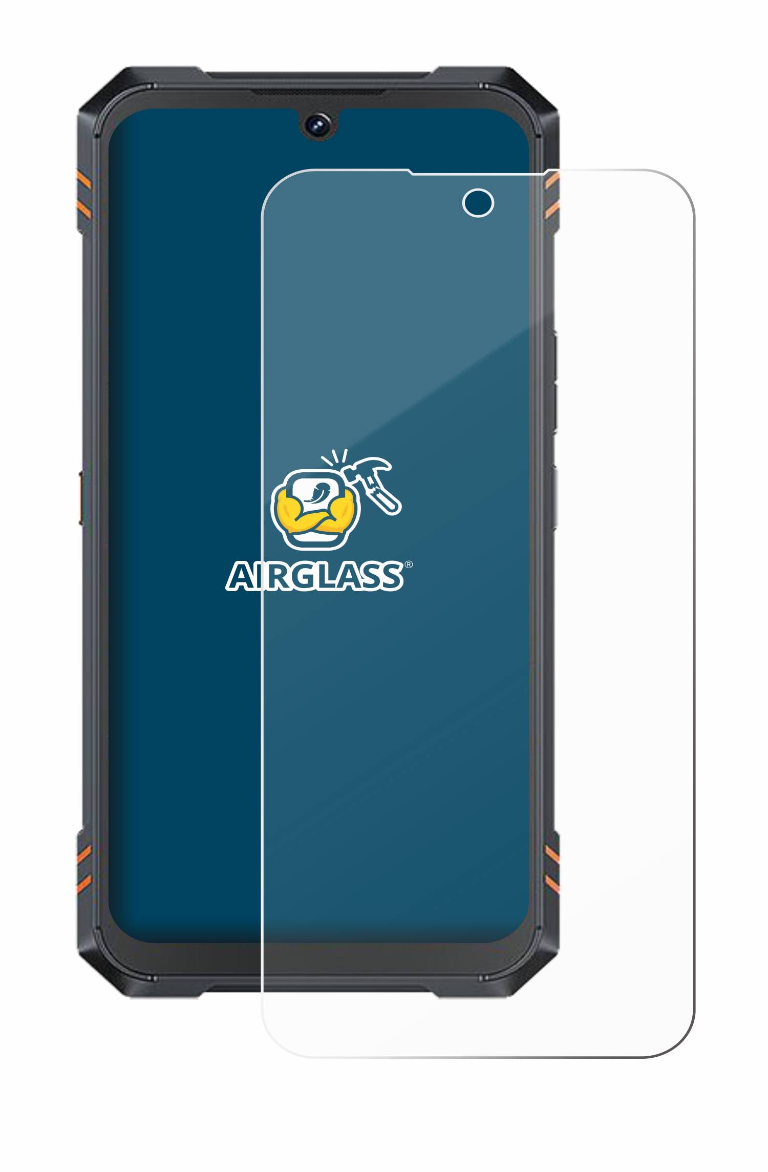 BROTECT AirGlass Glas Panzer-Folie für Cubot KingKong Star 2 - Schutzglas