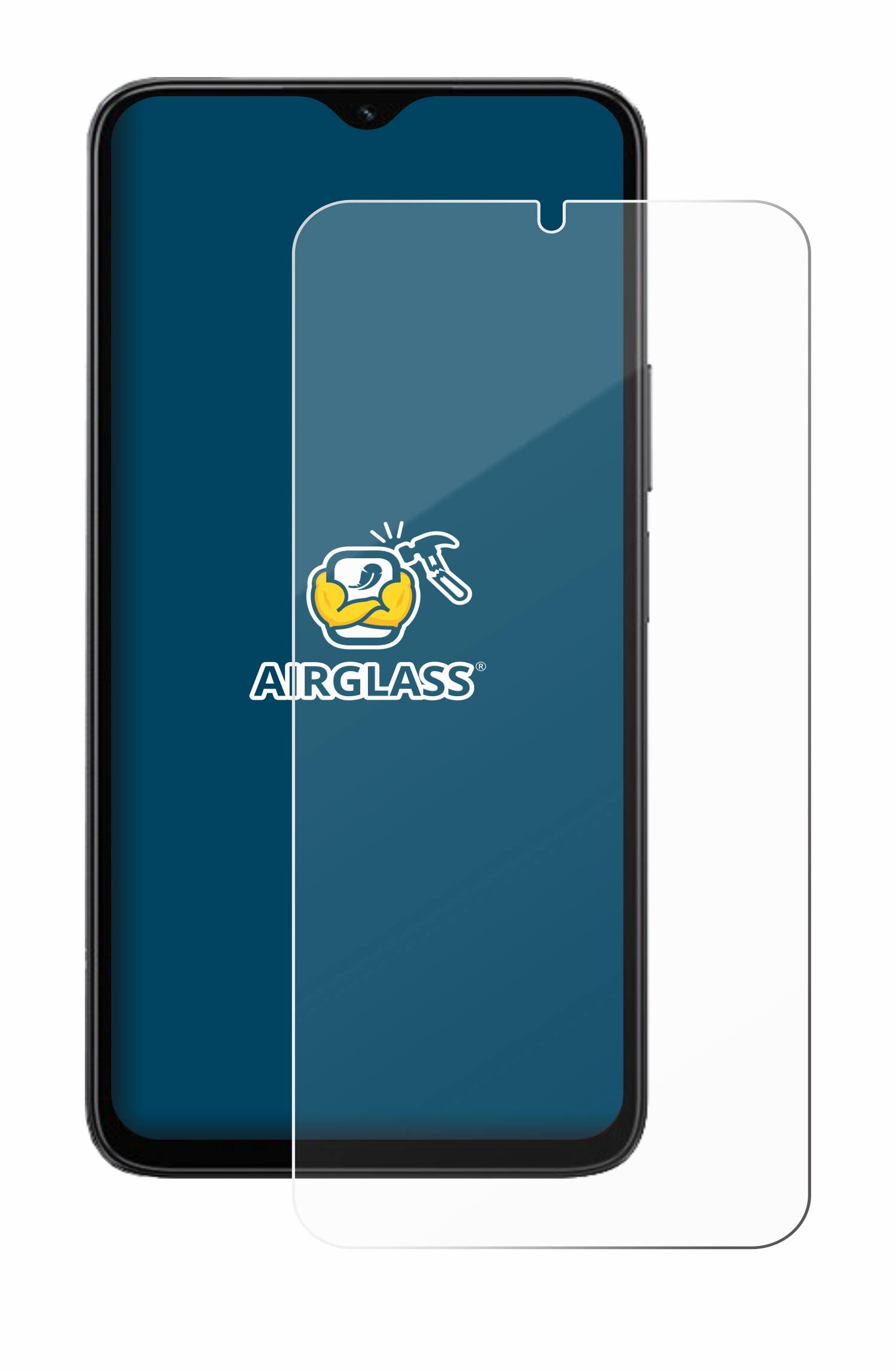 BROTECT AirGlass Glas Panzer-Folie für Honor X5b Plus - Schutzglas