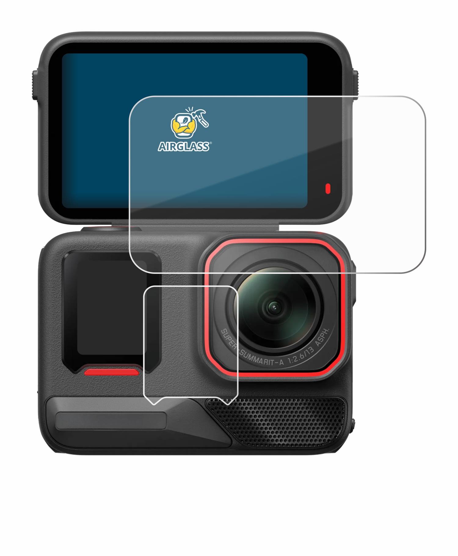 BROTECT AirGlass Glas Panzer-Folie für Insta360 Ace Pro 2 - Schutzglas