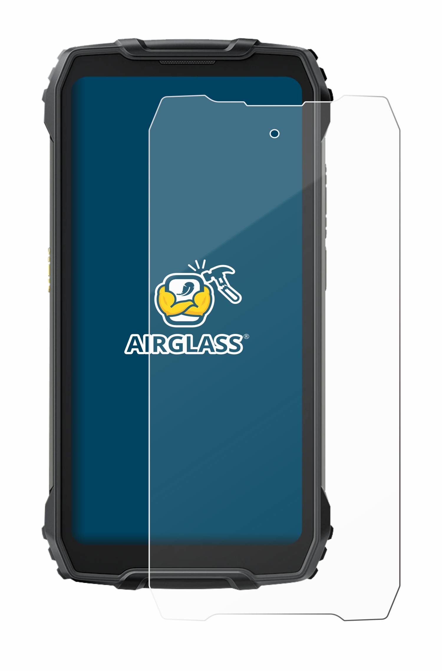 BROTECT AirGlass Glas Panzer-Folie für Blackview BV7300 - Schutzglas