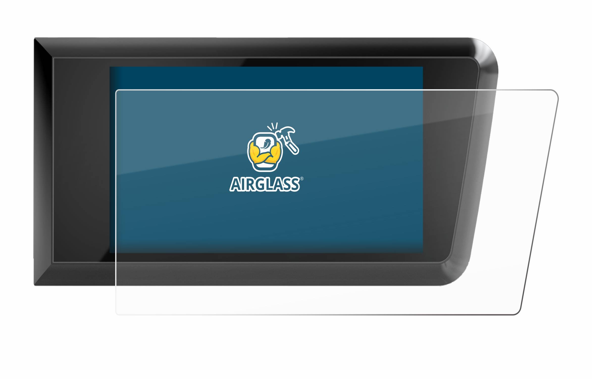 BROTECT AirGlass Glas Panzer-Folie für Bosch Purion 400 - Schutzglas