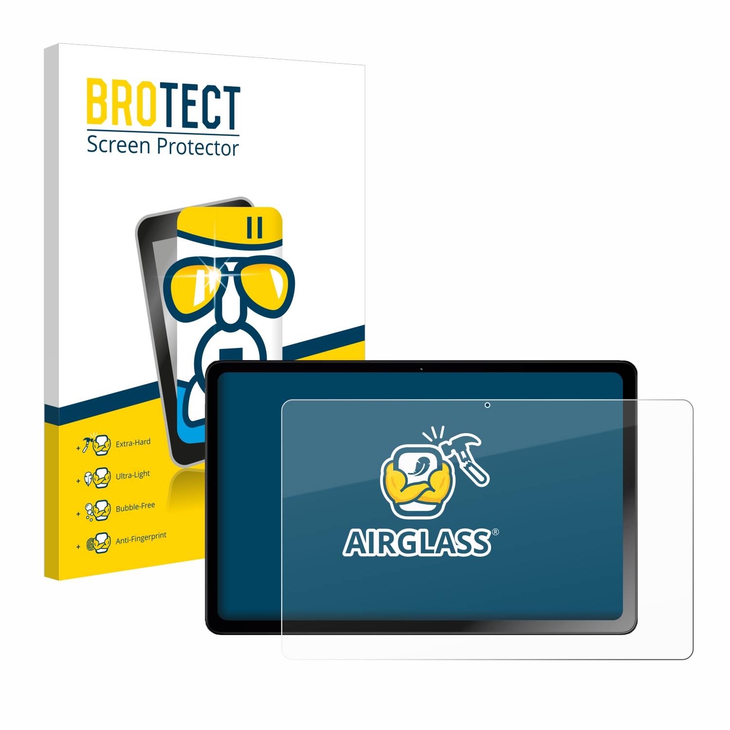 BROTECT AirGlass Glas Panzer-Folie für HMD T21 - Schutzglas