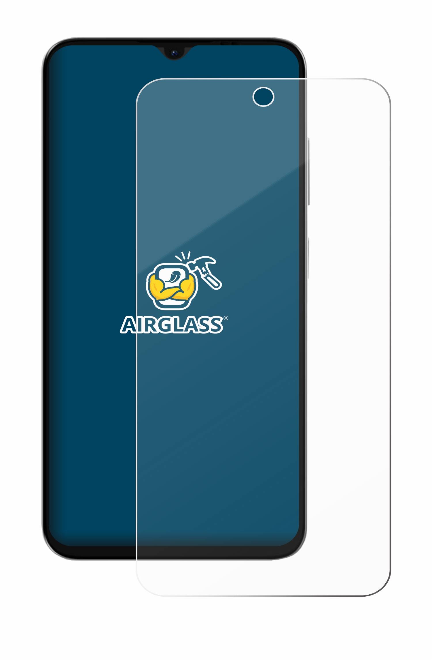 BROTECT AirGlass Glas Panzer-Folie für Lava Yuva Star - Schutzglas