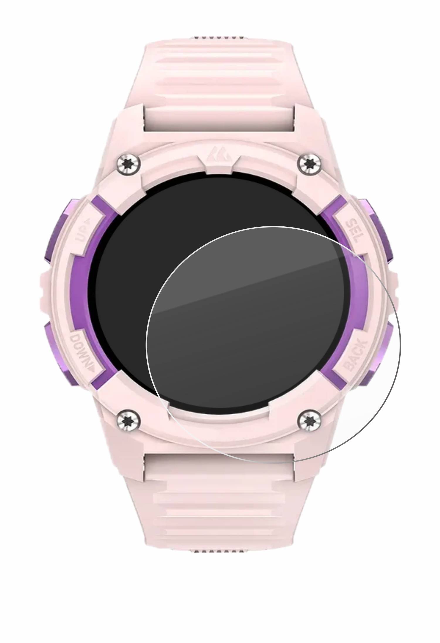upscreen Hybrid Glas Panzer-Folie für Kospet Tank S2