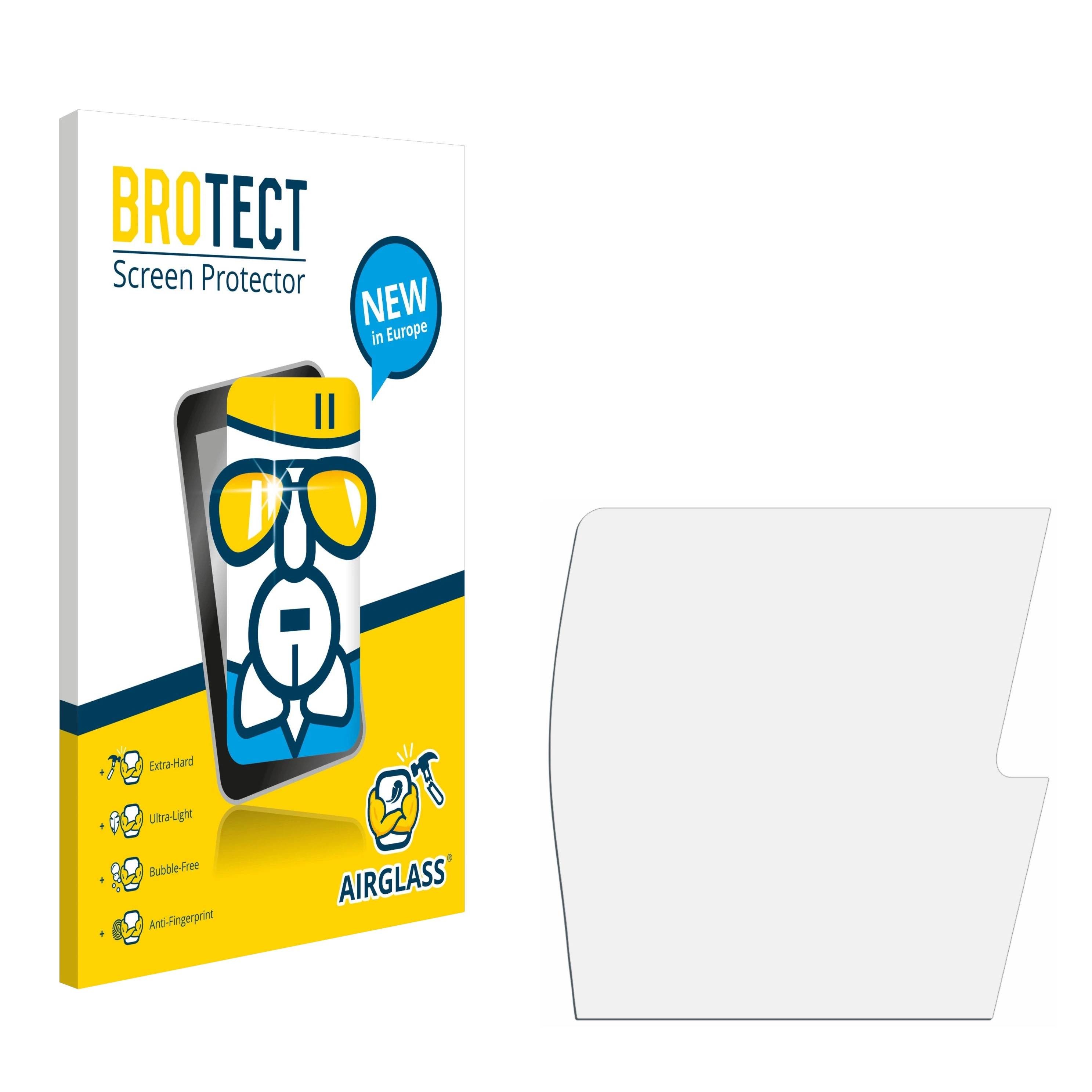 BROTECT AirGlass Glas Panzer-Folie für Renault Megane E-Tech openR Link 12 Rechtslenker - Schutzglas