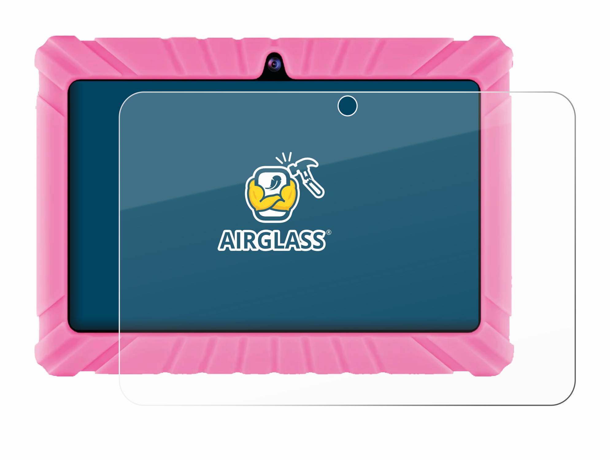 BROTECT AirGlass Glas Panzer-Folie für Contixo V8 7 - Schutzglas