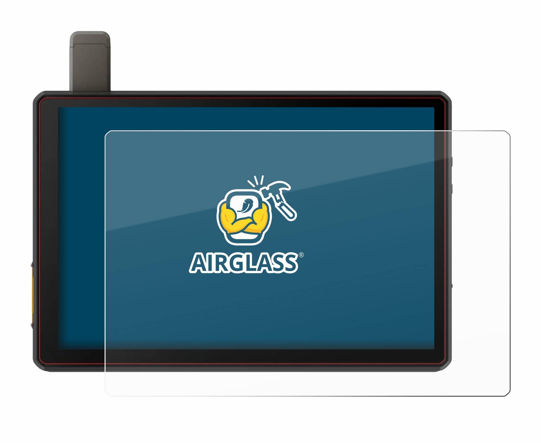 BROTECT AirGlass Glas Panzer-Folie für Garmin Tread XL Baja Chase Edition 10 - Schutzglas