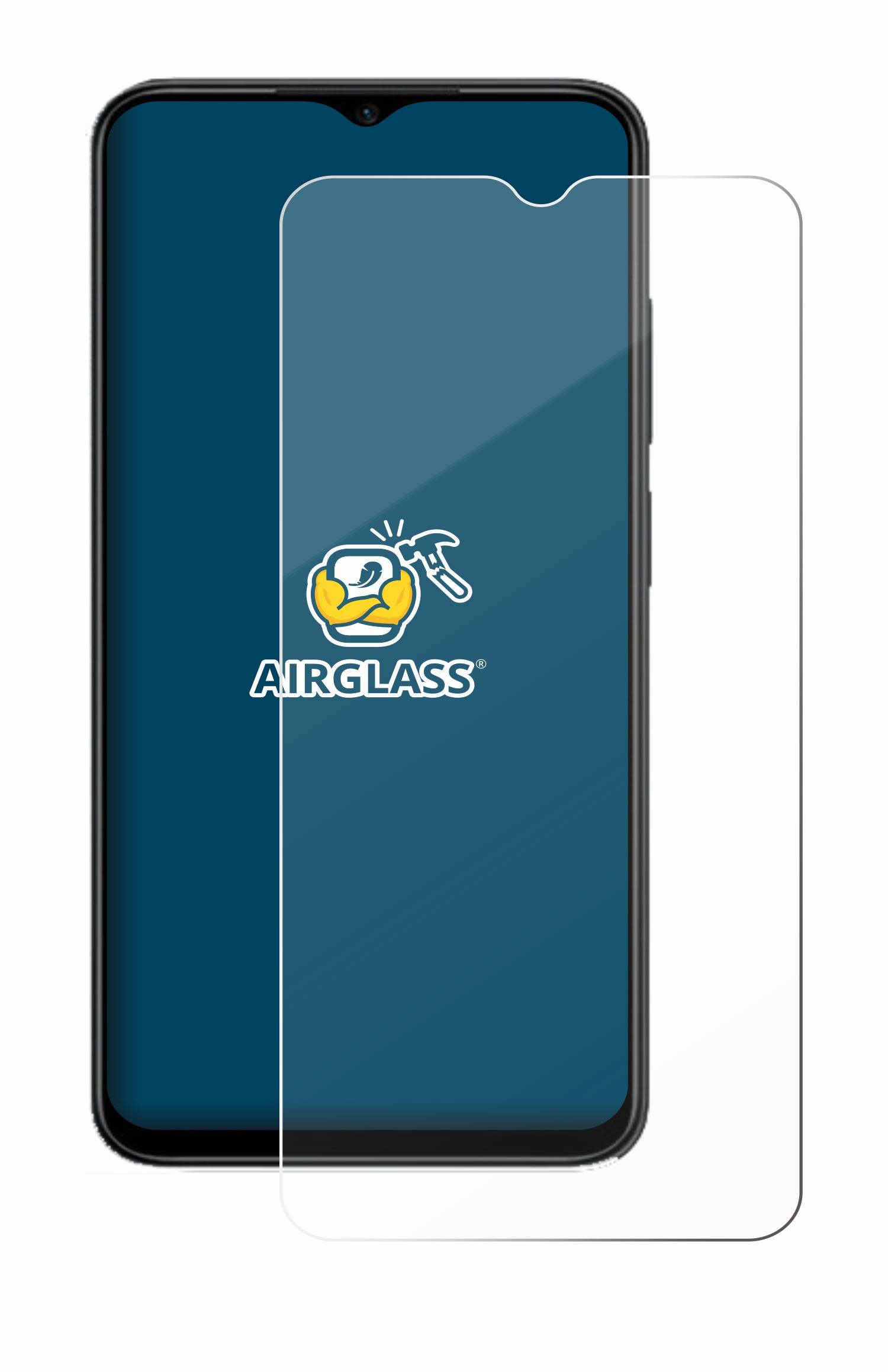 BROTECT AirGlass Glas Panzer-Folie für Xiaomi Redmi Note 11E - Schutzglas