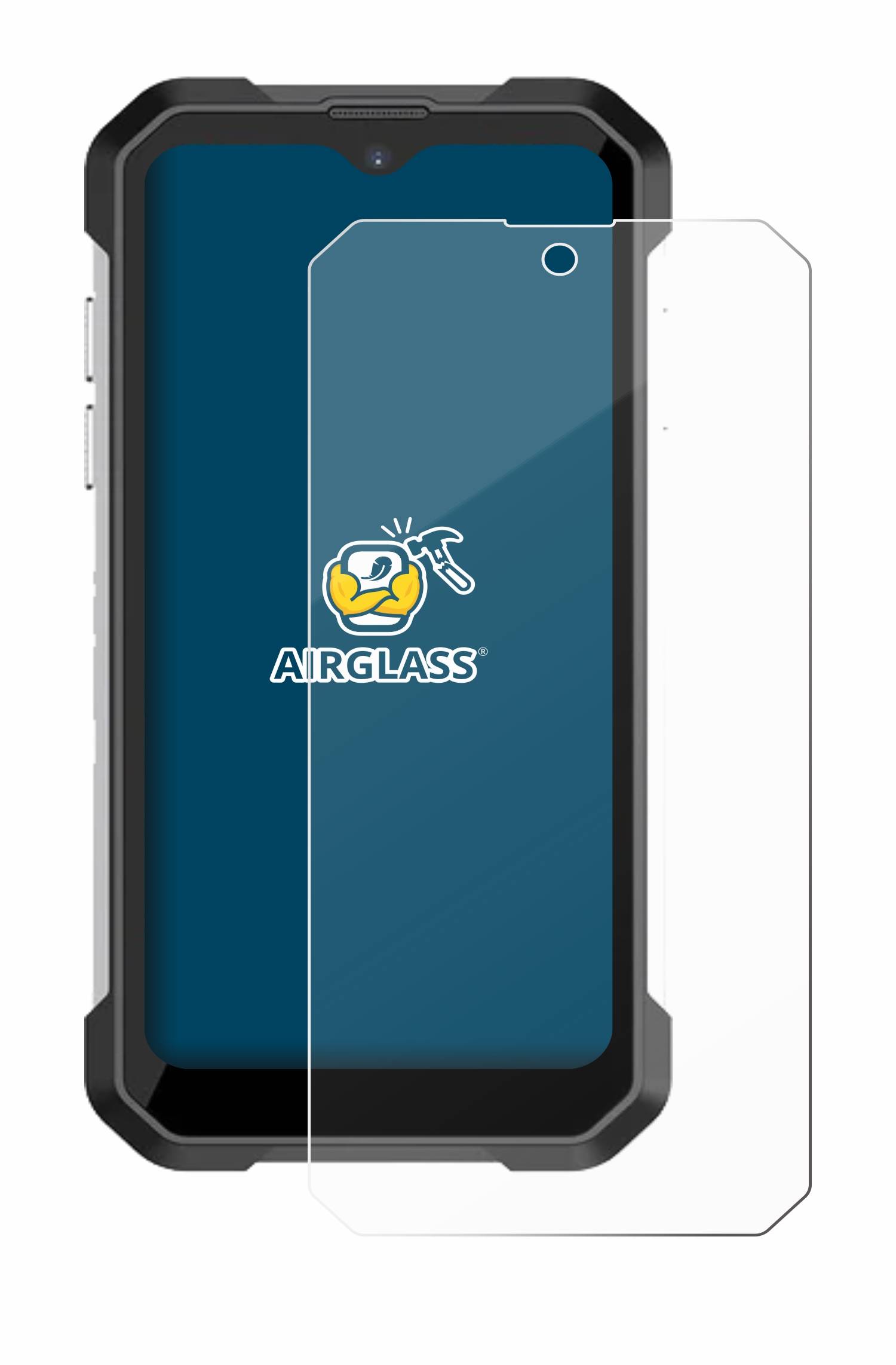 BROTECT AirGlass Glas Panzer-Folie für Unihertz Tank Mini - Schutzglas