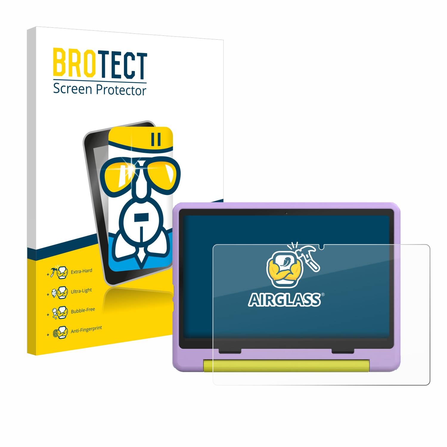 BROTECT AirGlass Glas Panzer-Folie für HotLight Hot1016 10 - Schutzglas