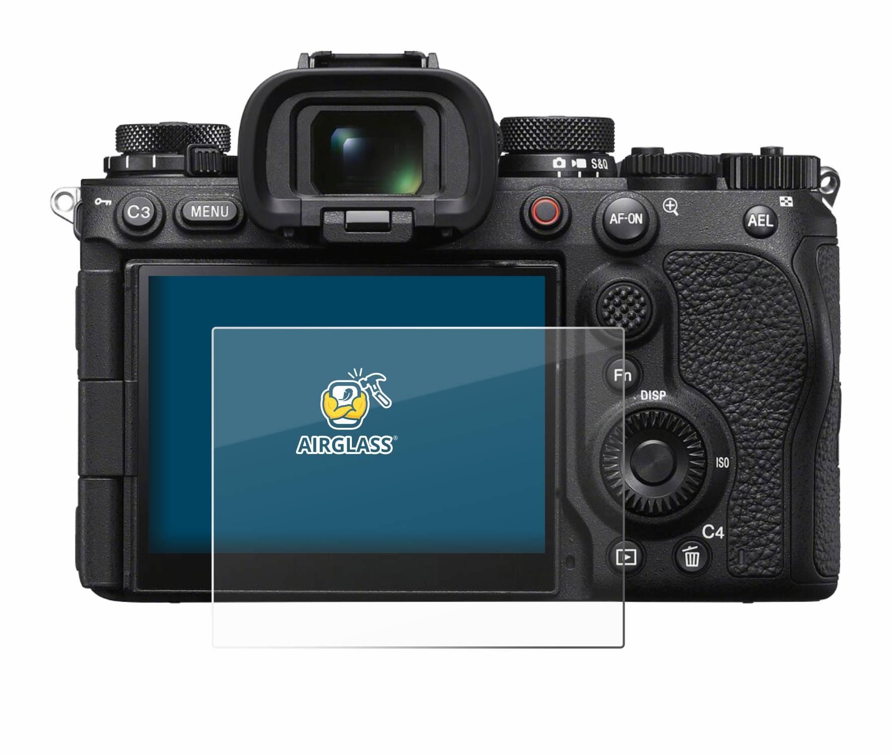 BROTECT AirGlass Glas Panzer-Folie für Sony Alpha 1 II (ILCE1M2B) - Schutzglas