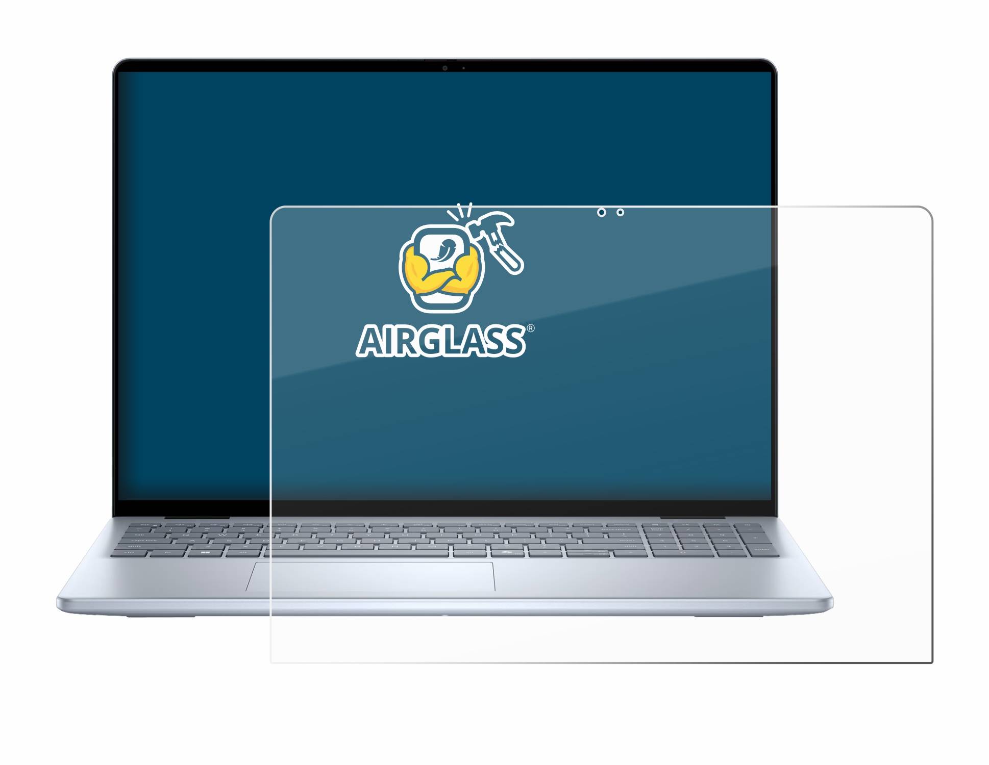 BROTECT AirGlass Glas Panzer-Folie für Dell Inspiron 16 Laptop 5645 - Schutzglas