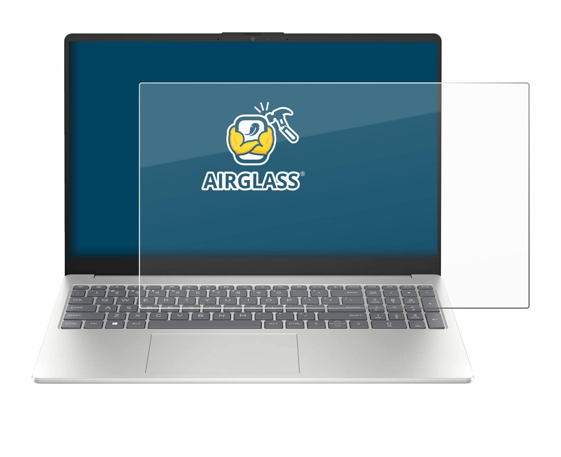 BROTECT AirGlass Glas Panzer-Folie für HP 250 G10 - Schutzglas