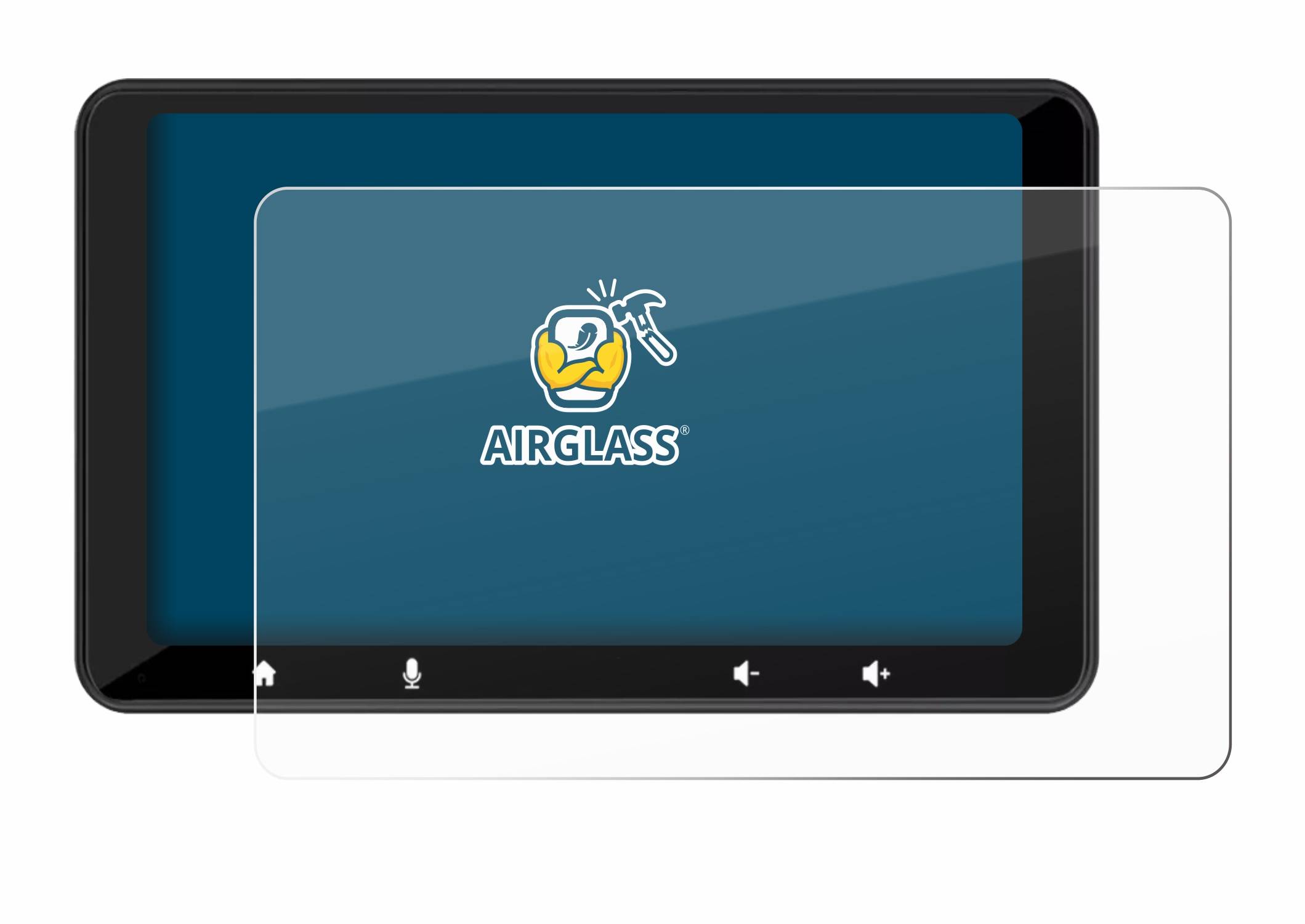 BROTECT AirGlass Glas Panzer-Folie für Carpuride W708 Pro 7 - Schutzglas