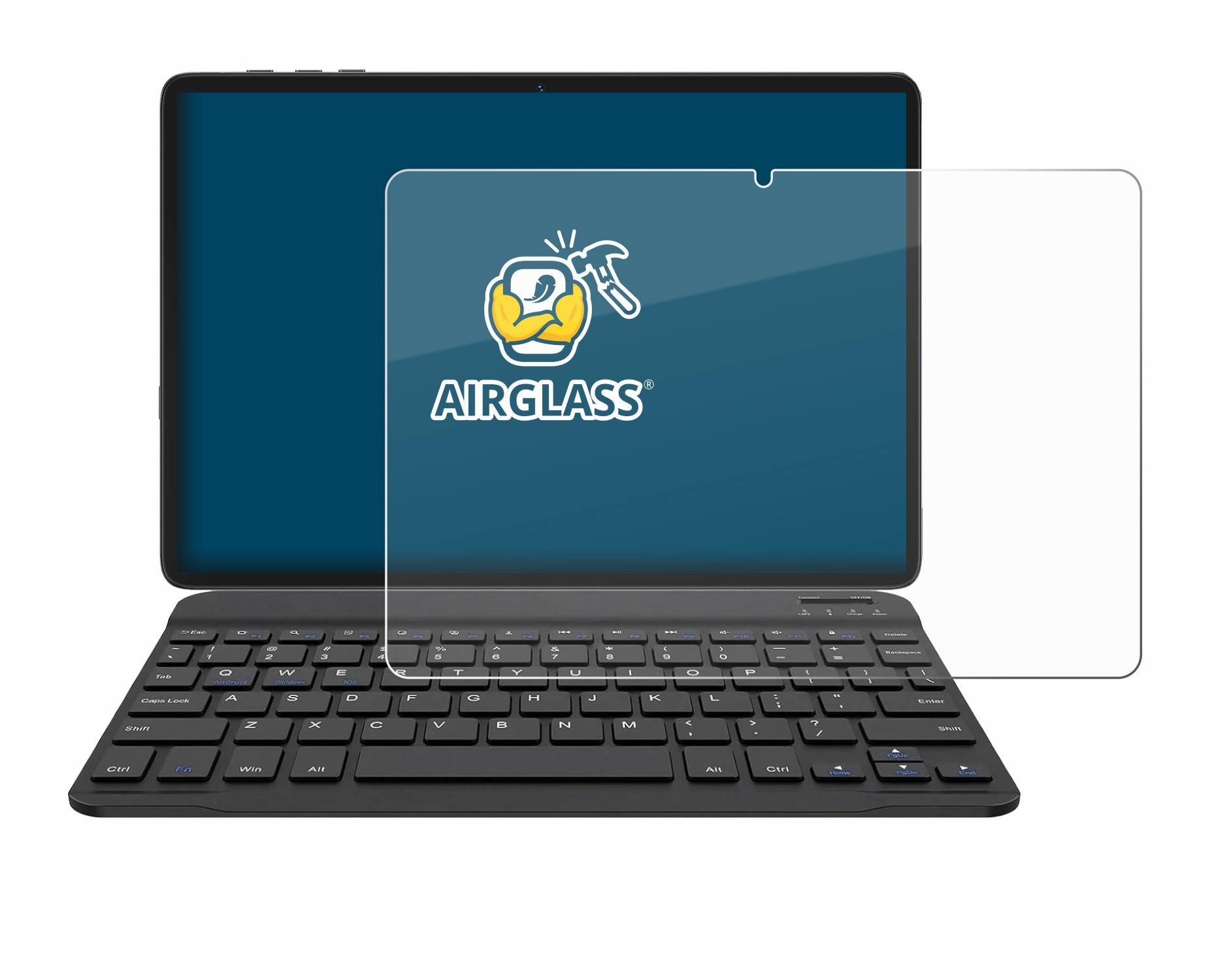 BROTECT AirGlass Glas Panzer-Folie für BESTTAB A20 - Schutzglas