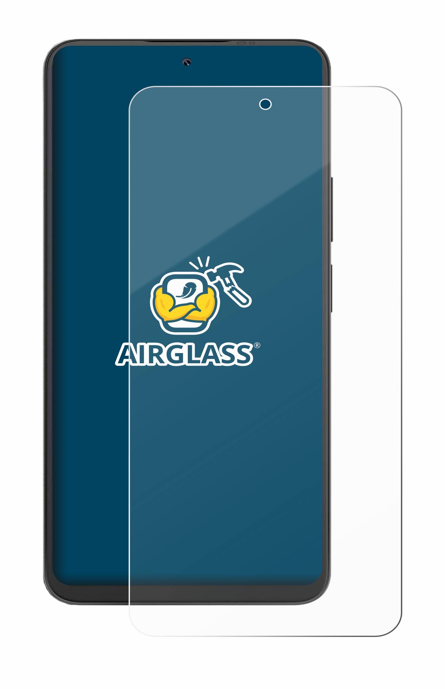 BROTECT AirGlass Glas Panzer-Folie für Blackview Shark 9 - Schutzglas